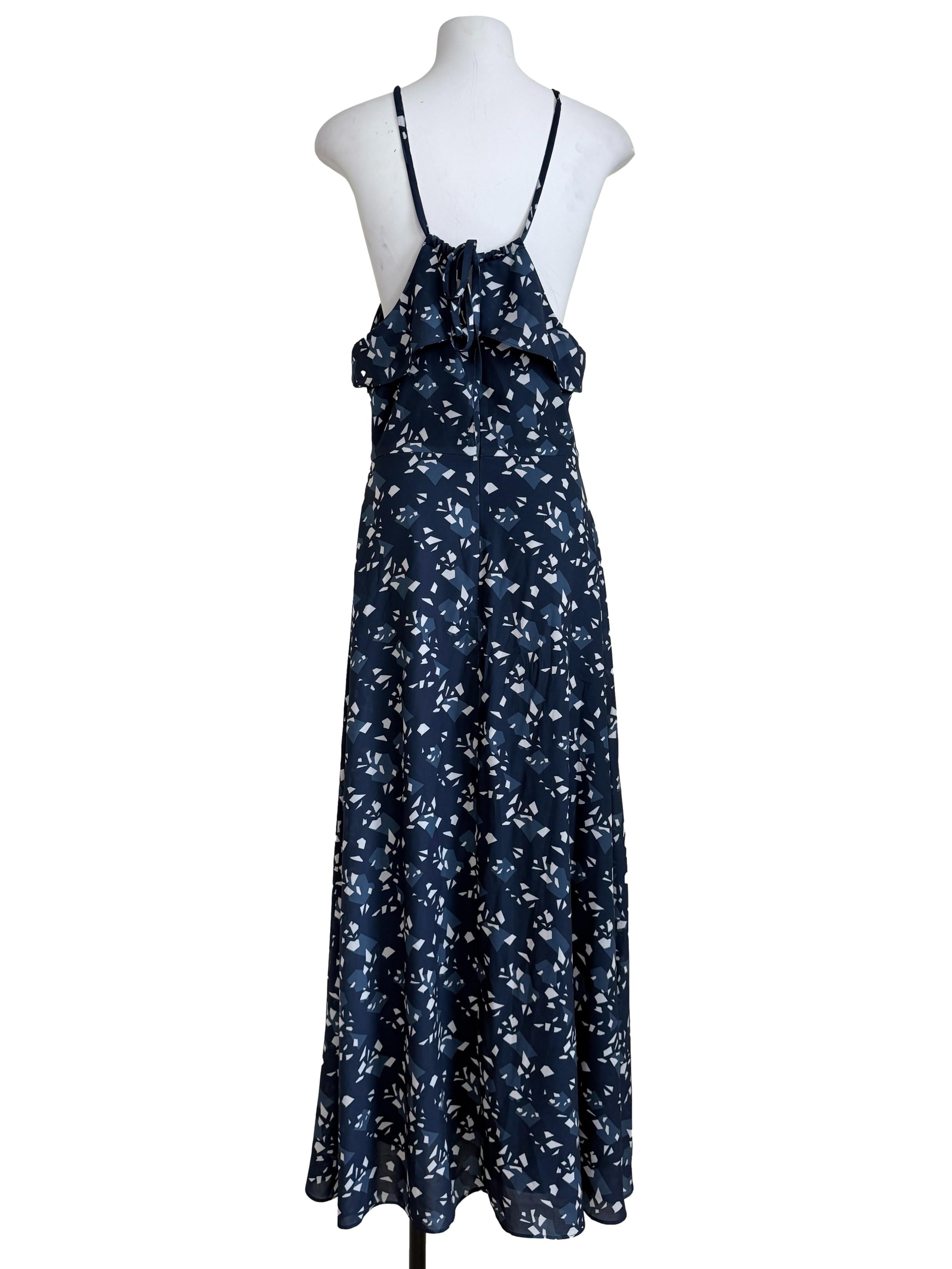 Navy Blue Empire Dress