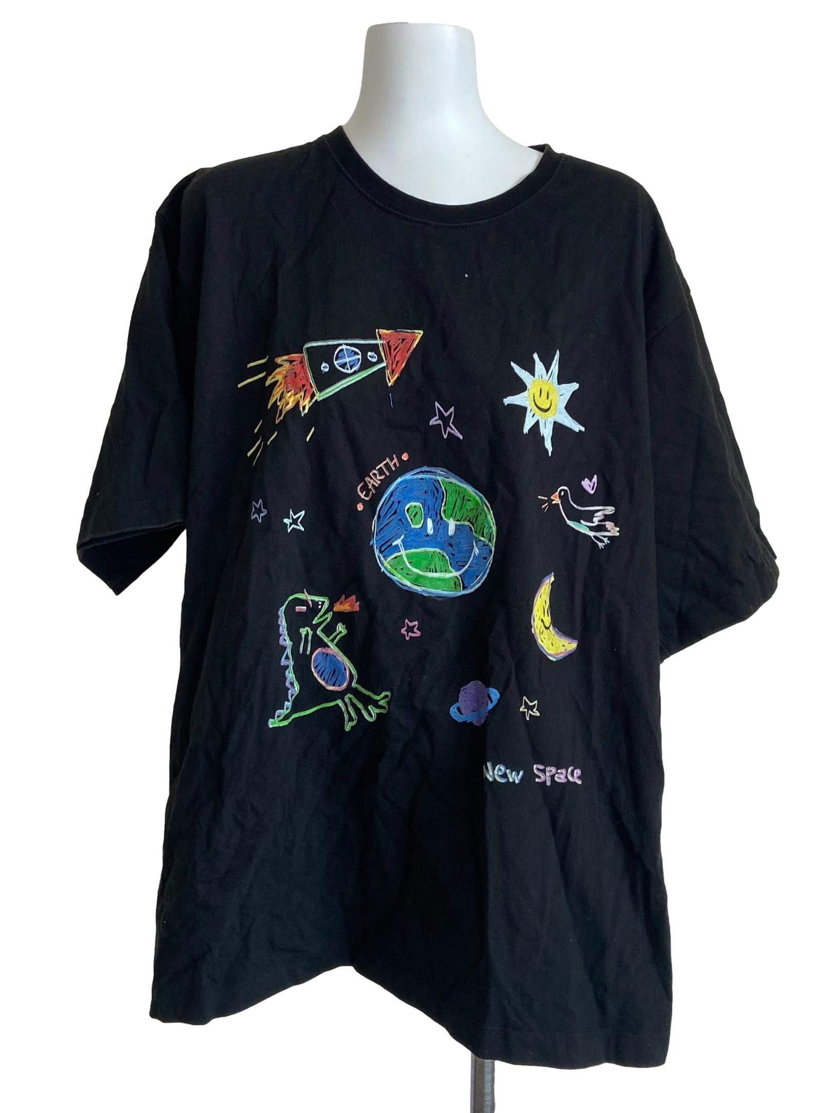 Black Graphic Logo T-Shirt