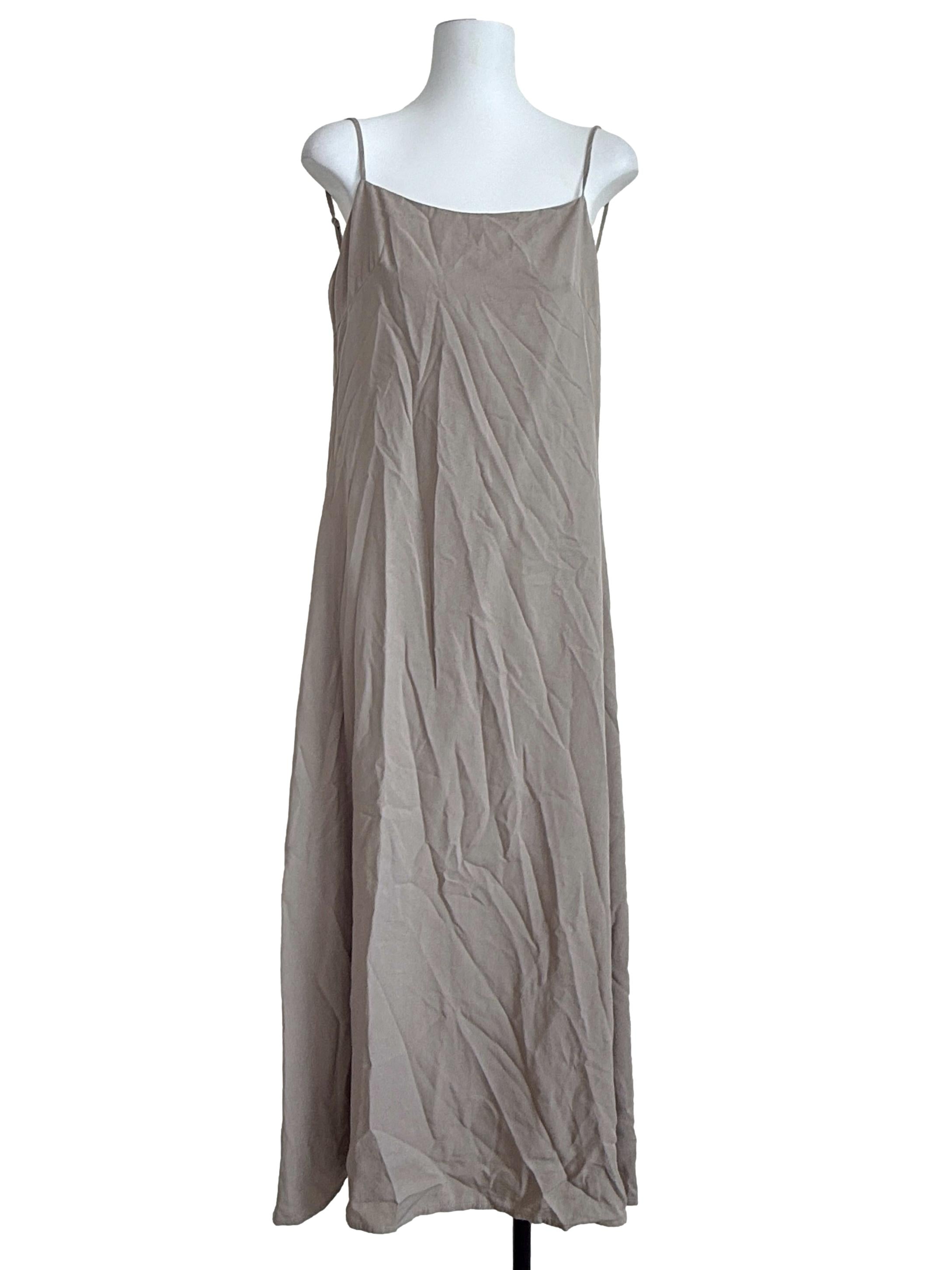 Wood Brown Tent Dress