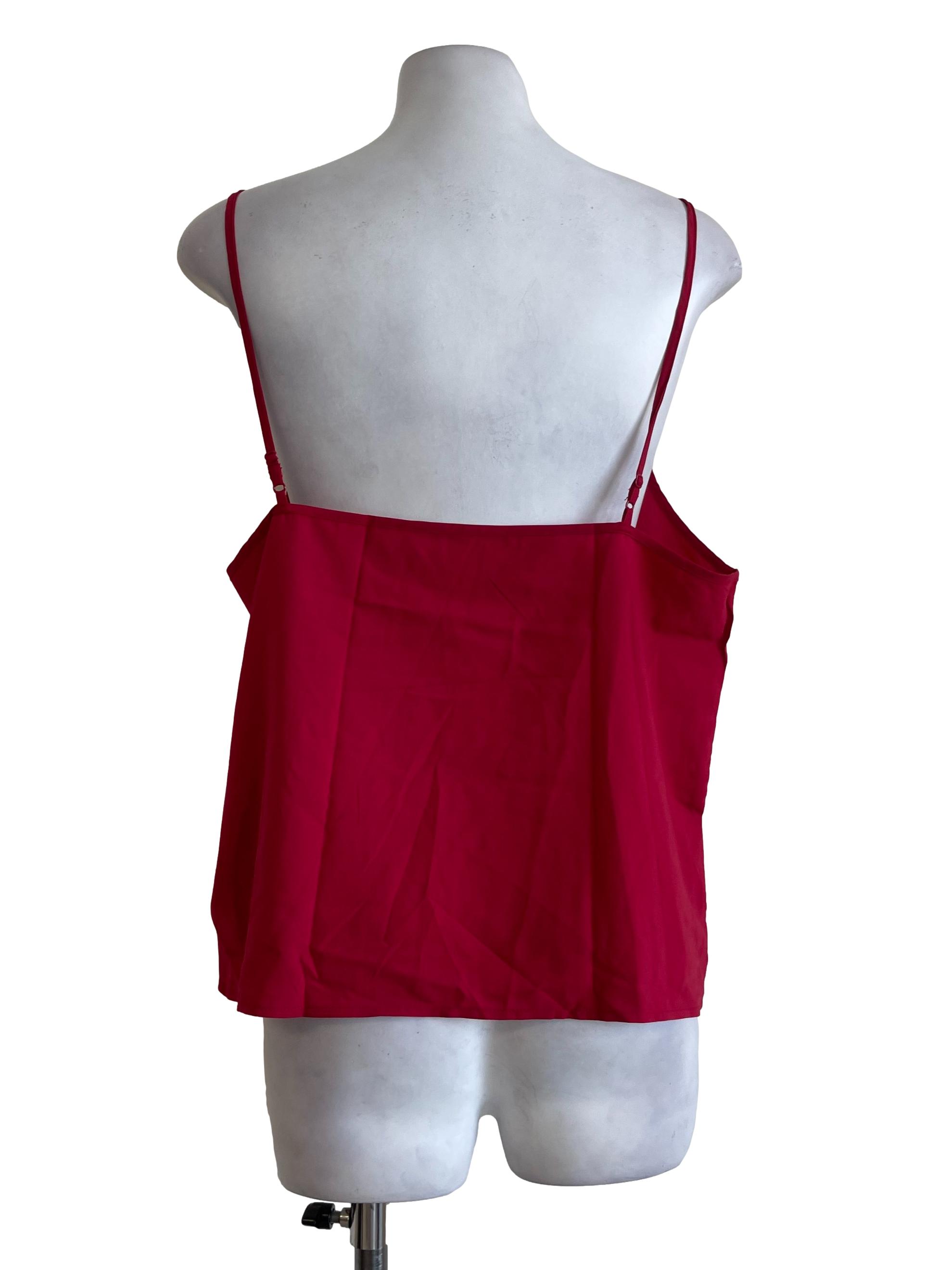 Red Spaghetti Strap Top