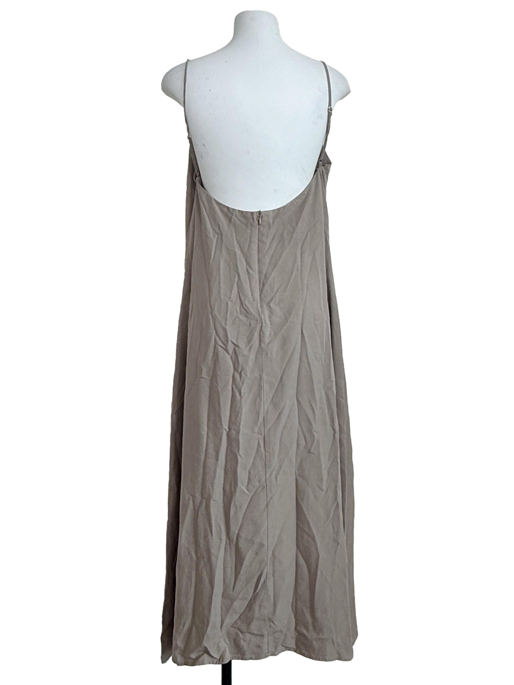 Wood Brown Tent Dress