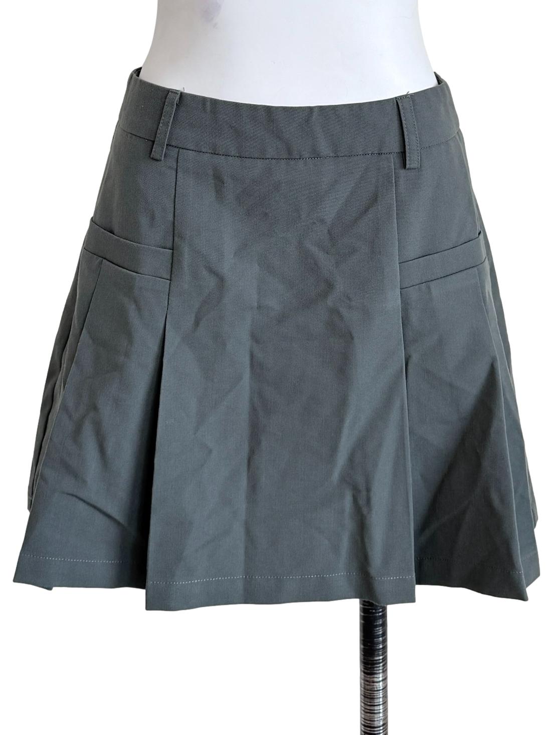 Anchor Grey Pleated Skorts
