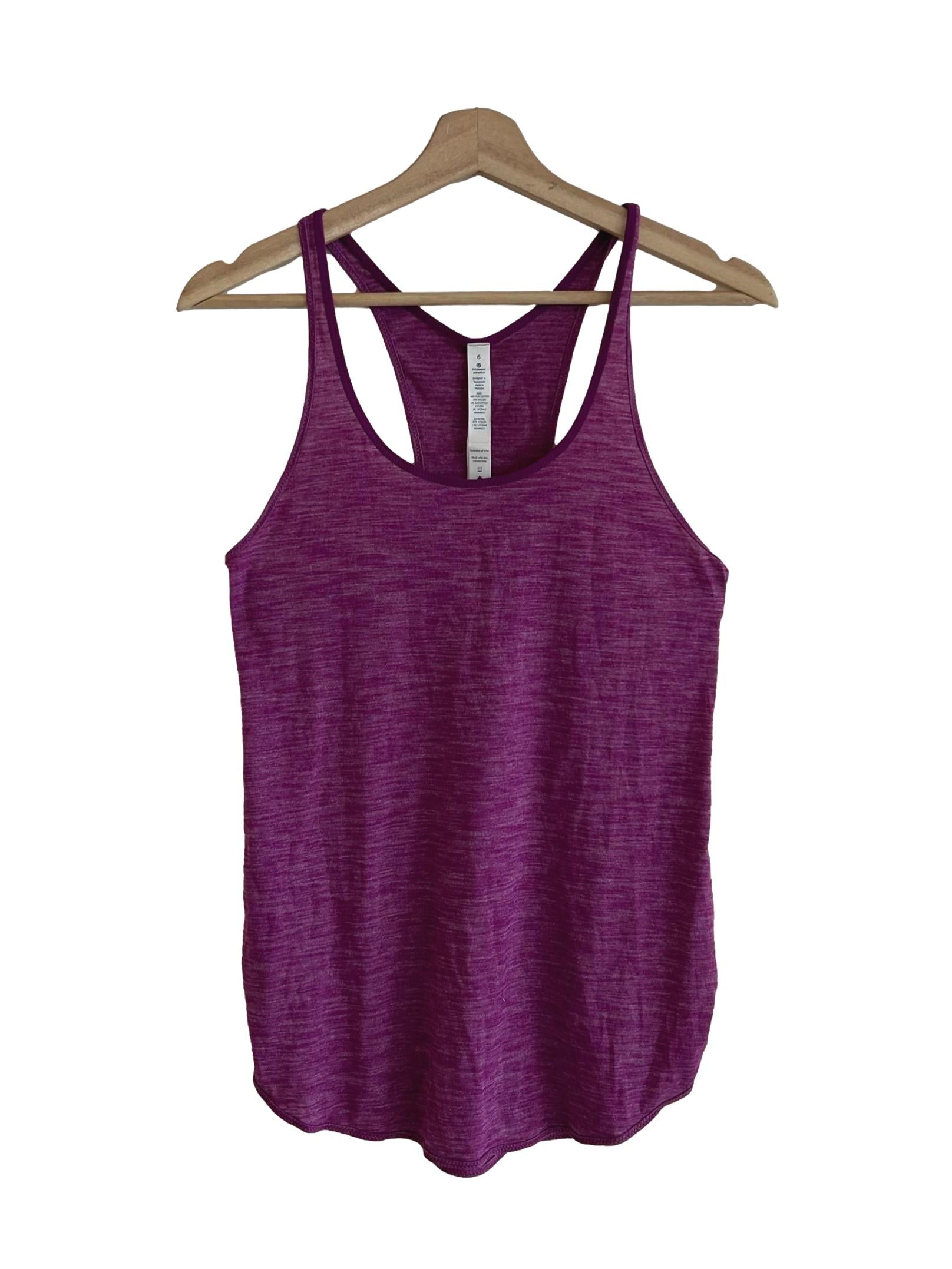 Magenta Purple Tank Top