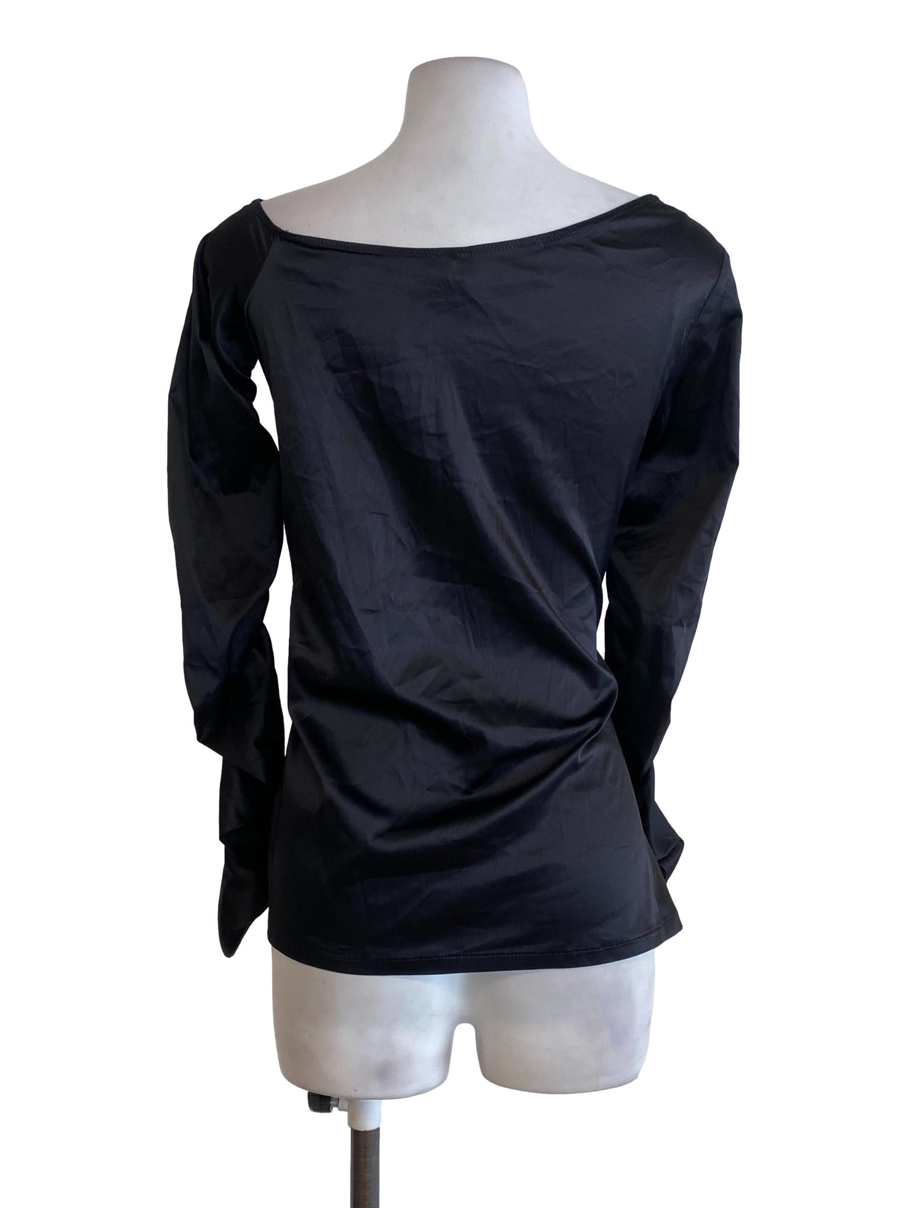 Black Bodycon Top