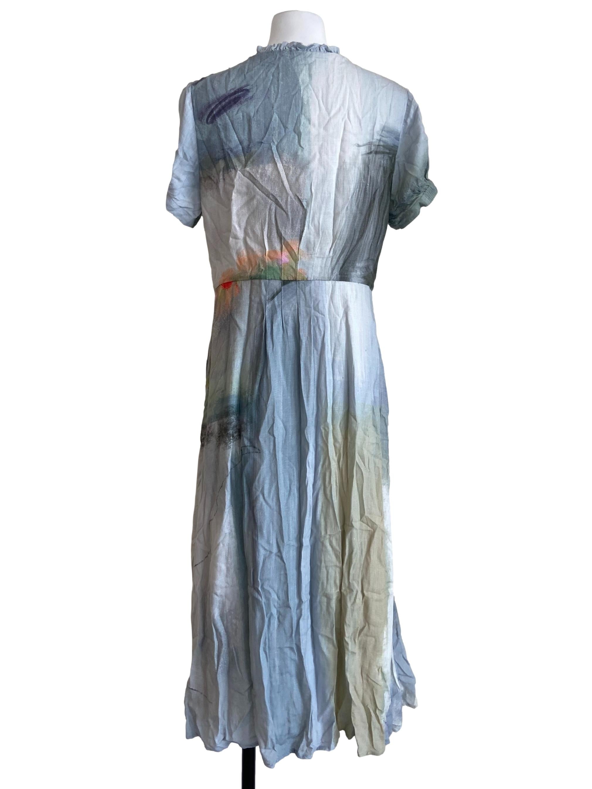 Soleil Ruffle Collar Midi Dress OSN