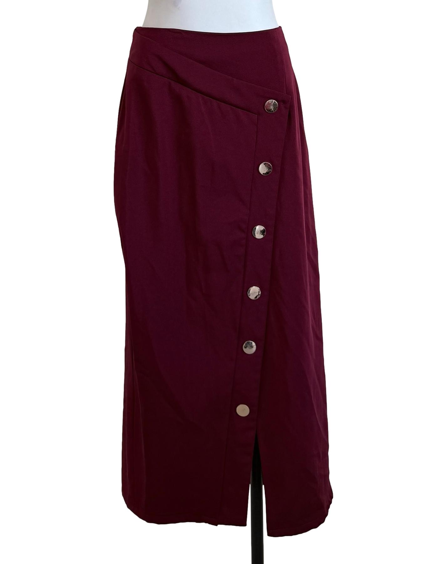 Ruby Red Pencil Skirt