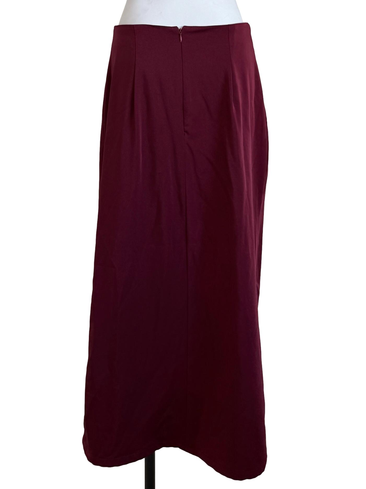 Ruby Red Pencil Skirt