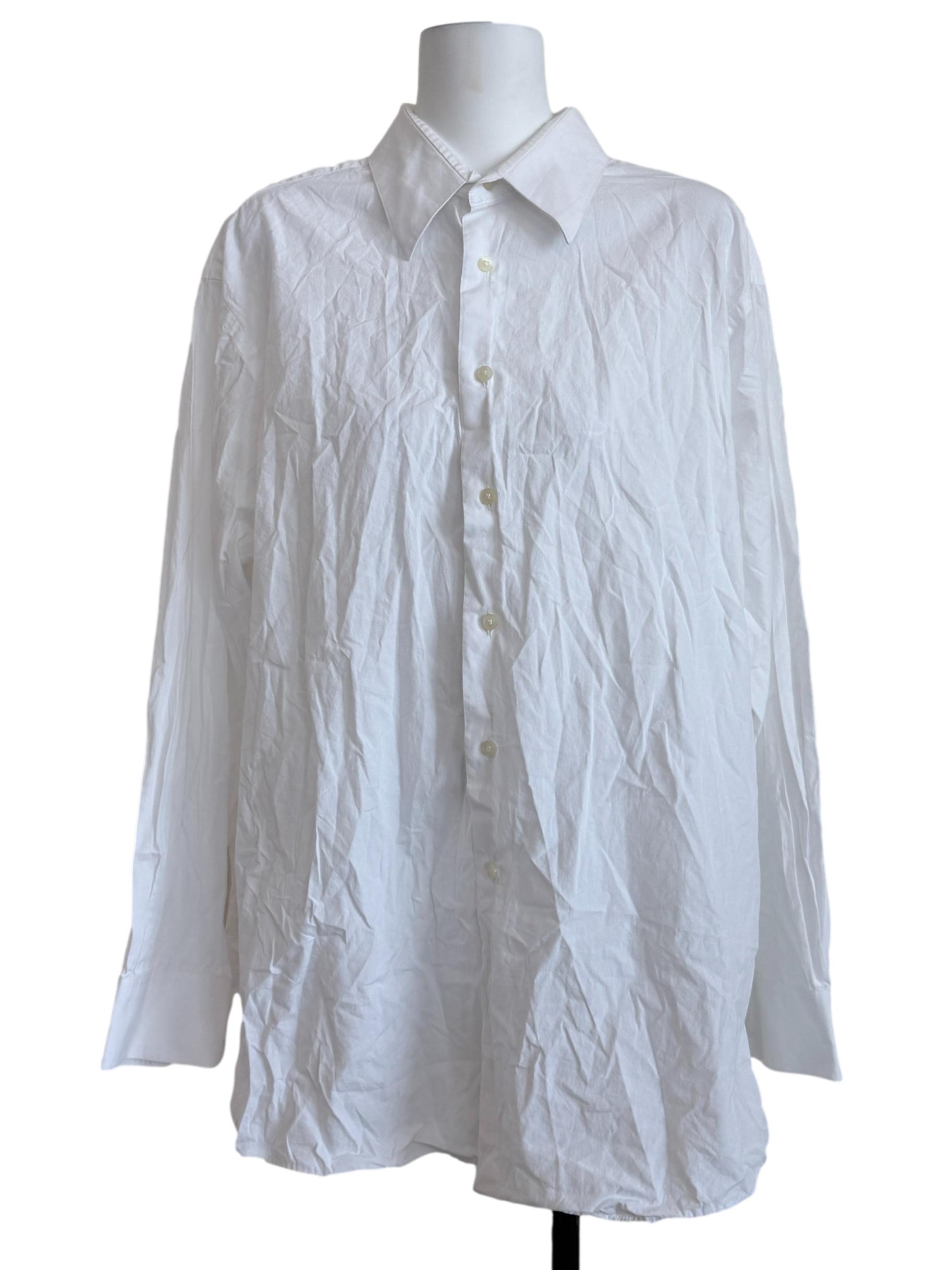 White Button Down Dad Shirt