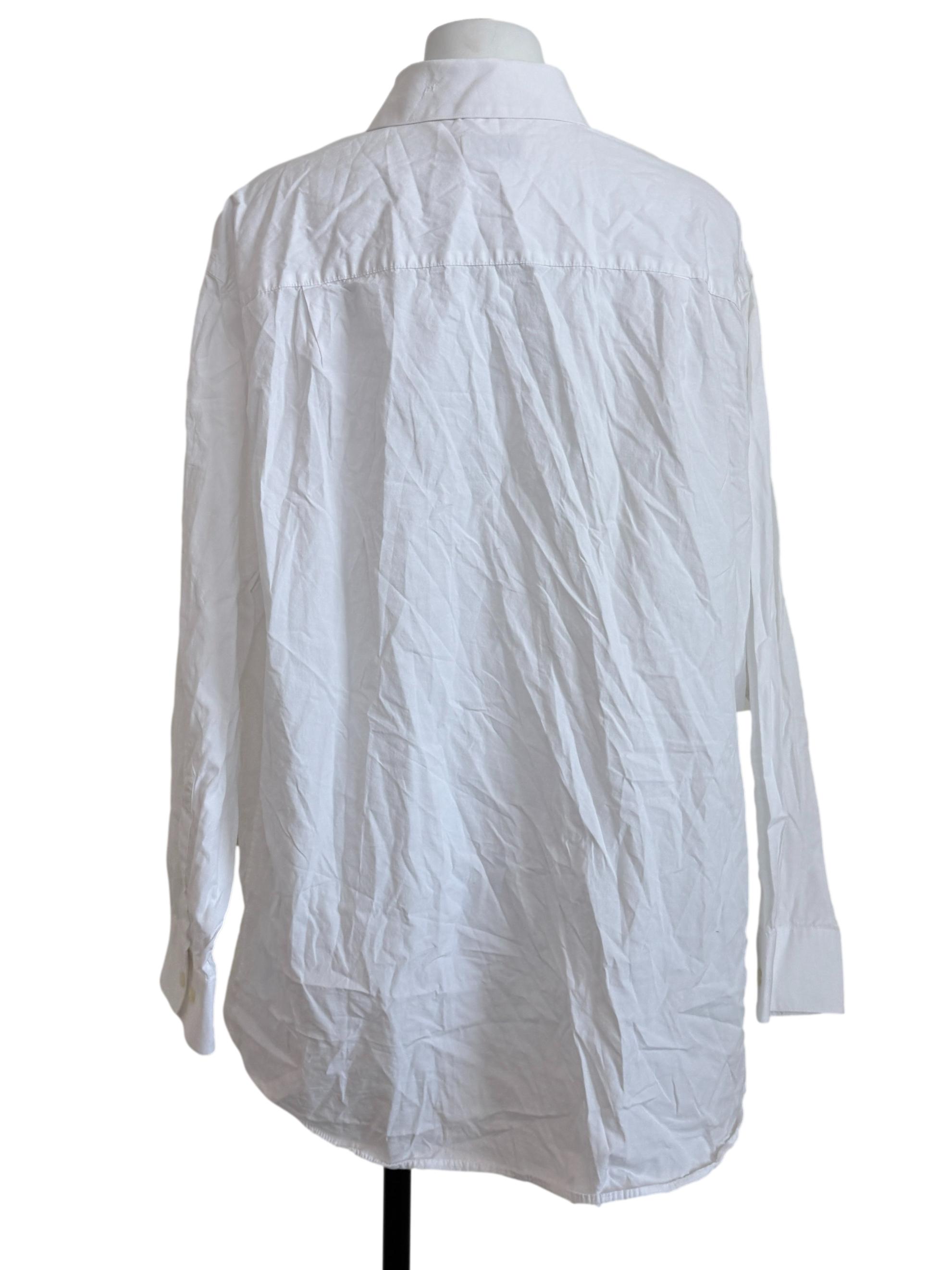 White Button Down Dad Shirt