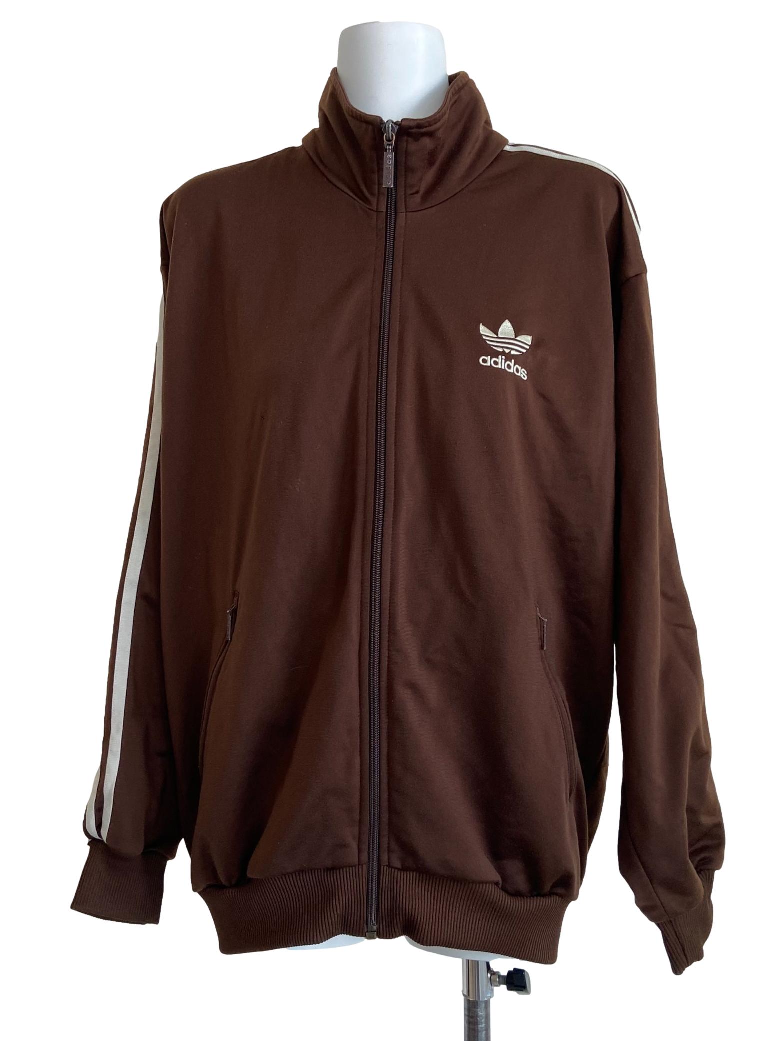 Walnut Brown Zipper Jacket