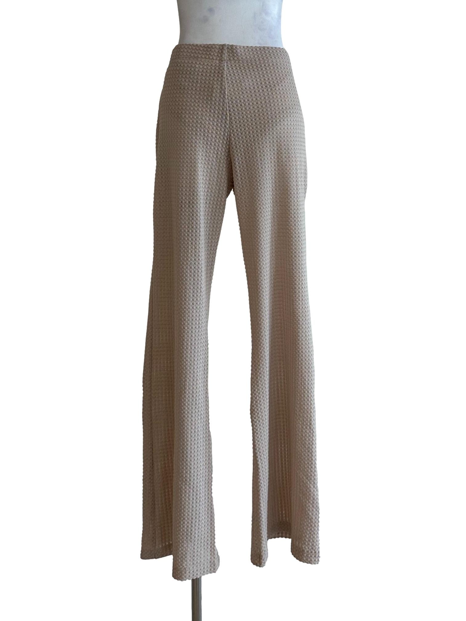 Egg Nog Knit Pants