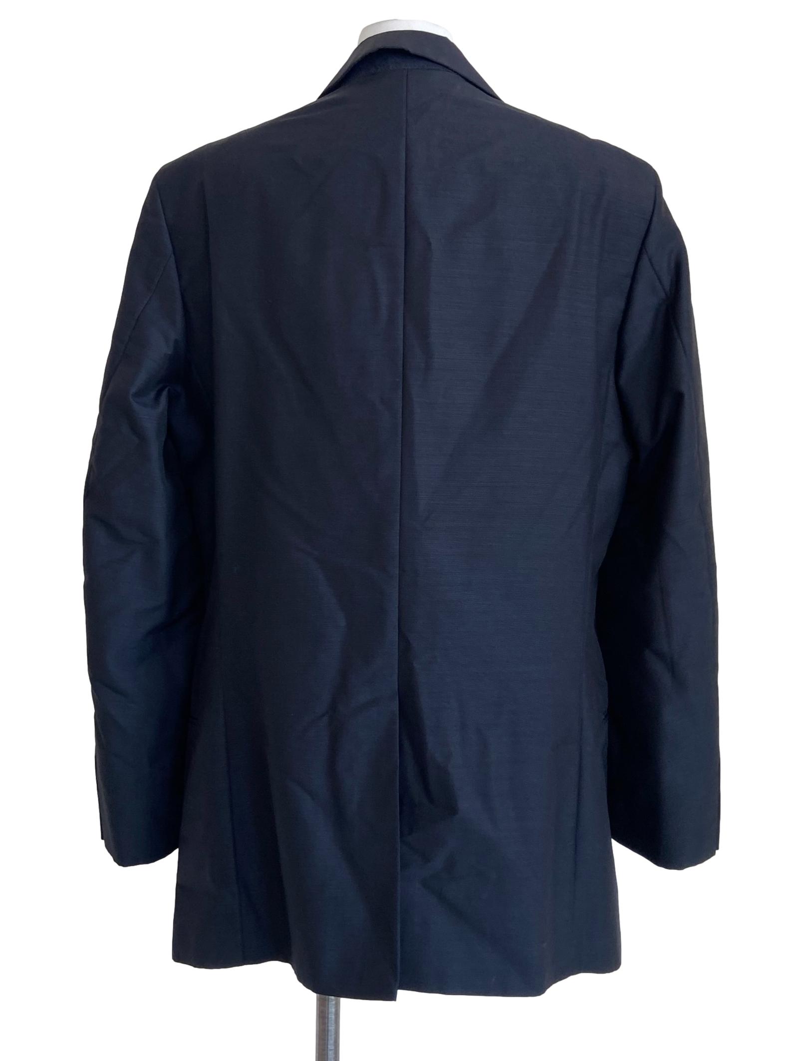 Iron Grey Button Down Blazer