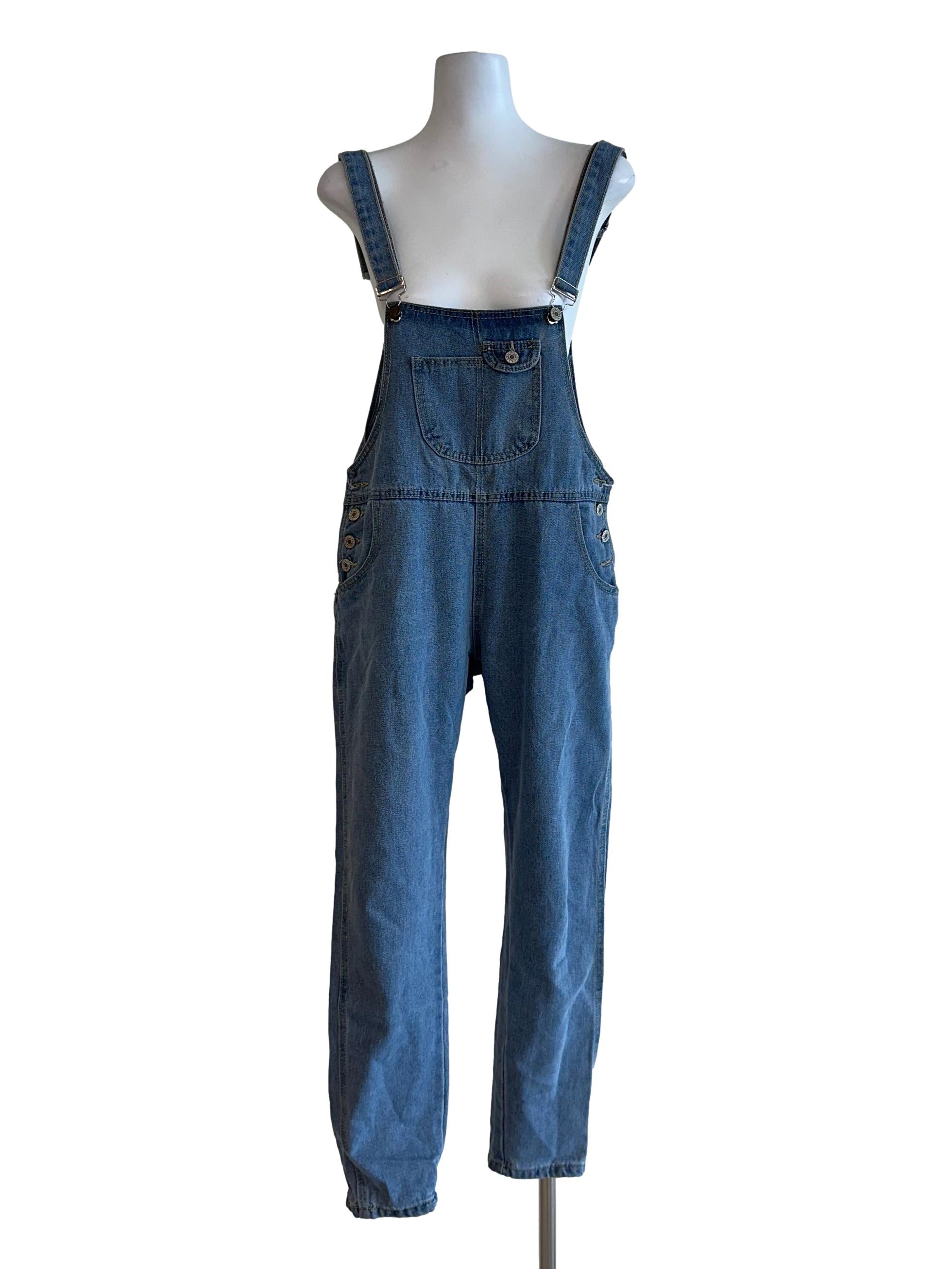 Blue Denim Jumpsuits