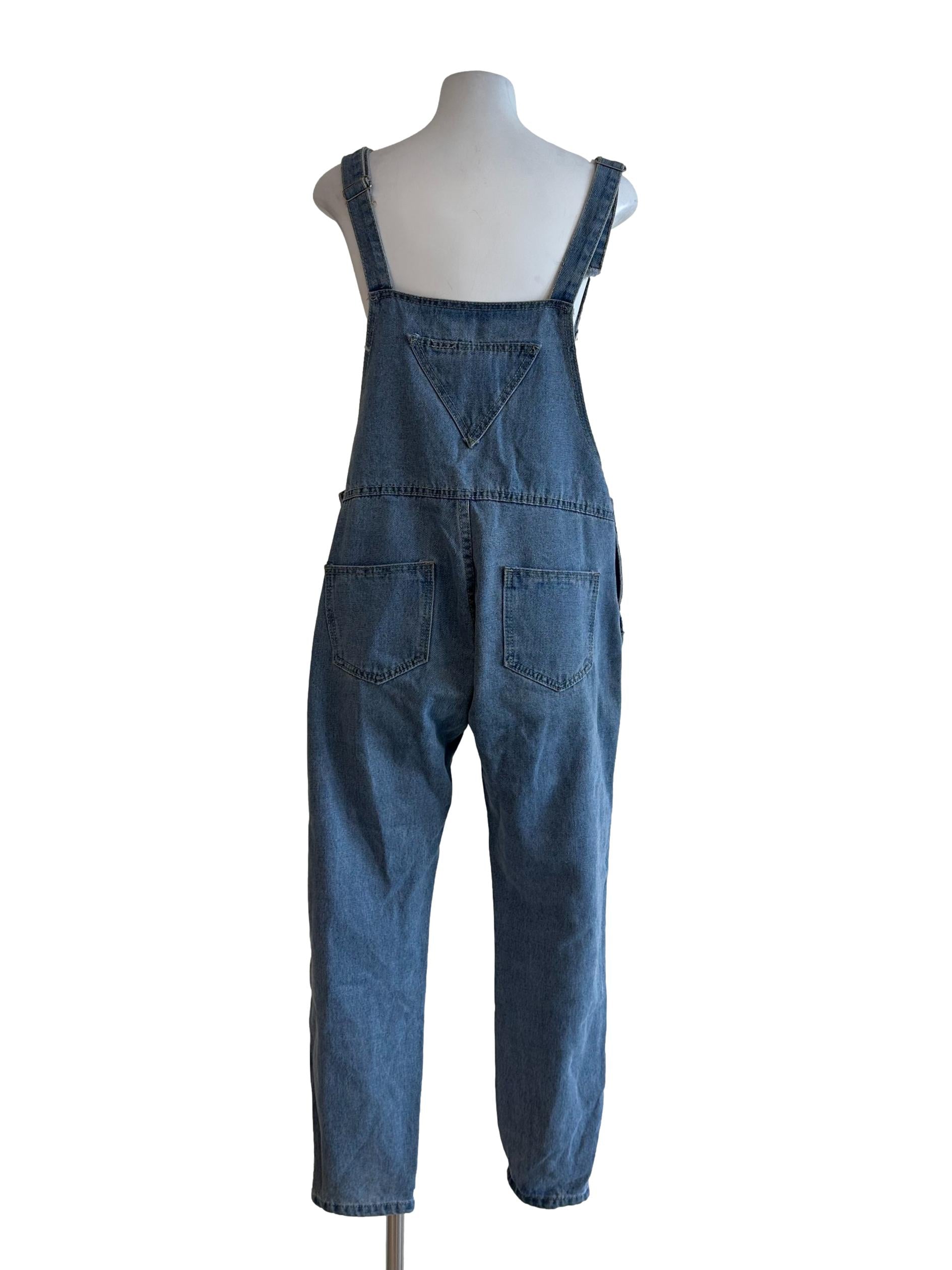 Blue Denim Jumpsuits