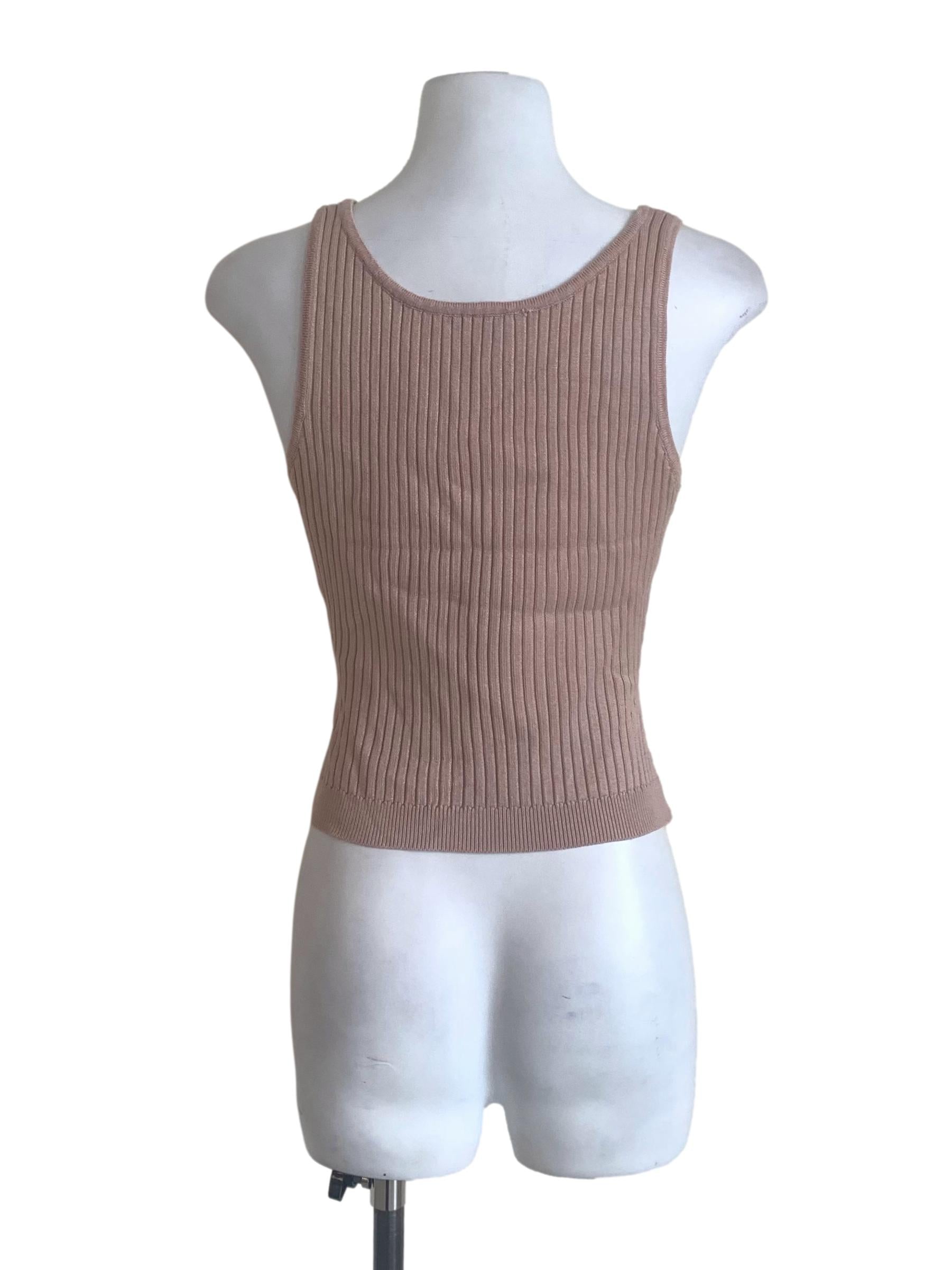 Latte Beige Tank Top TCL
