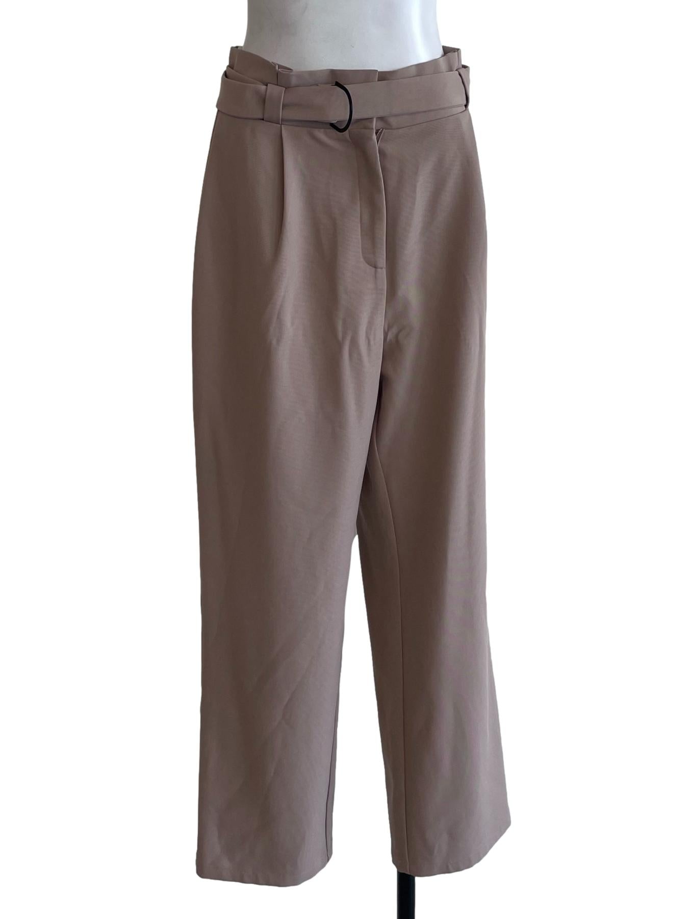 Rose Gold Straight Cut Pants