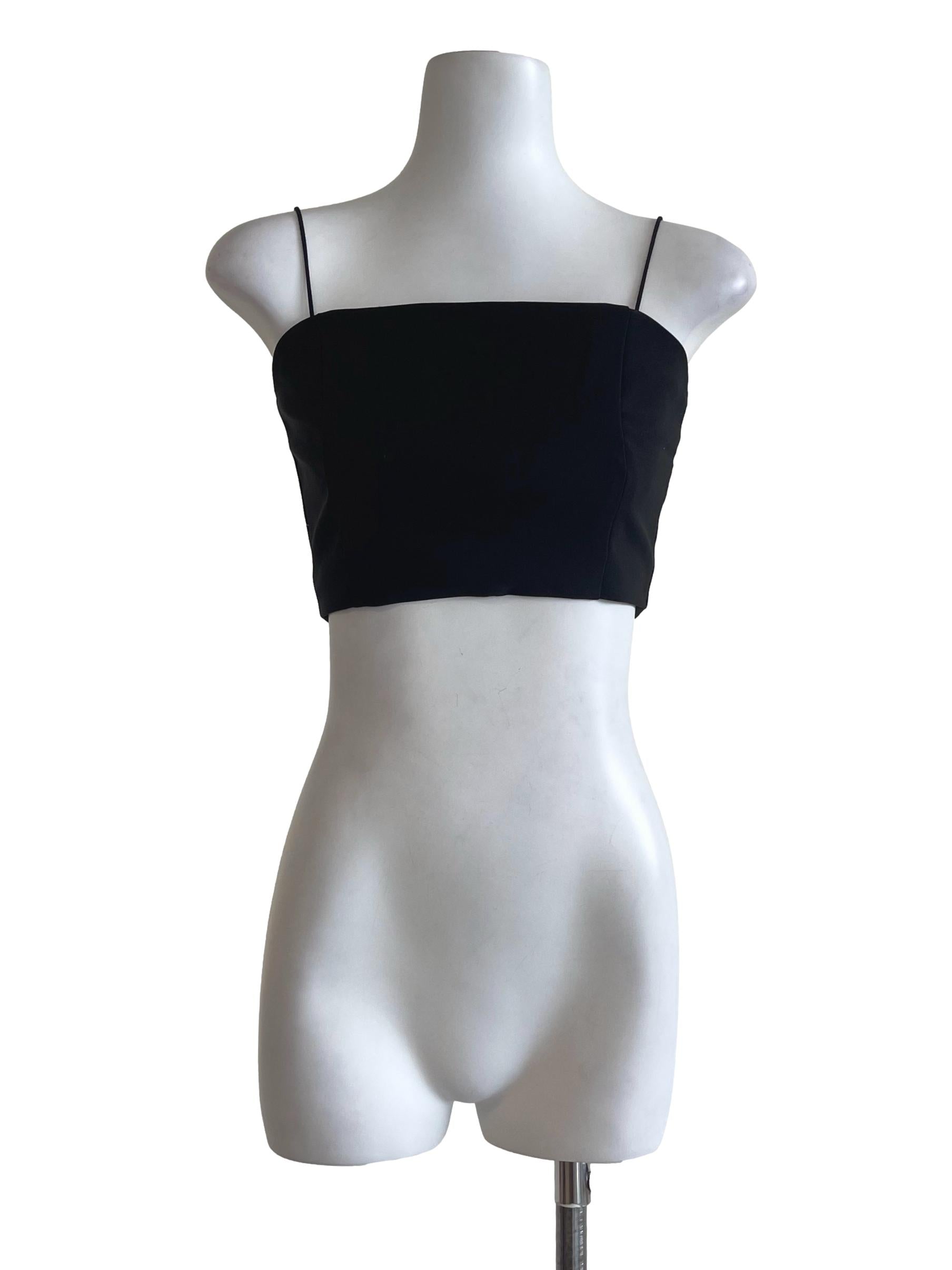 Black Zipped Tube