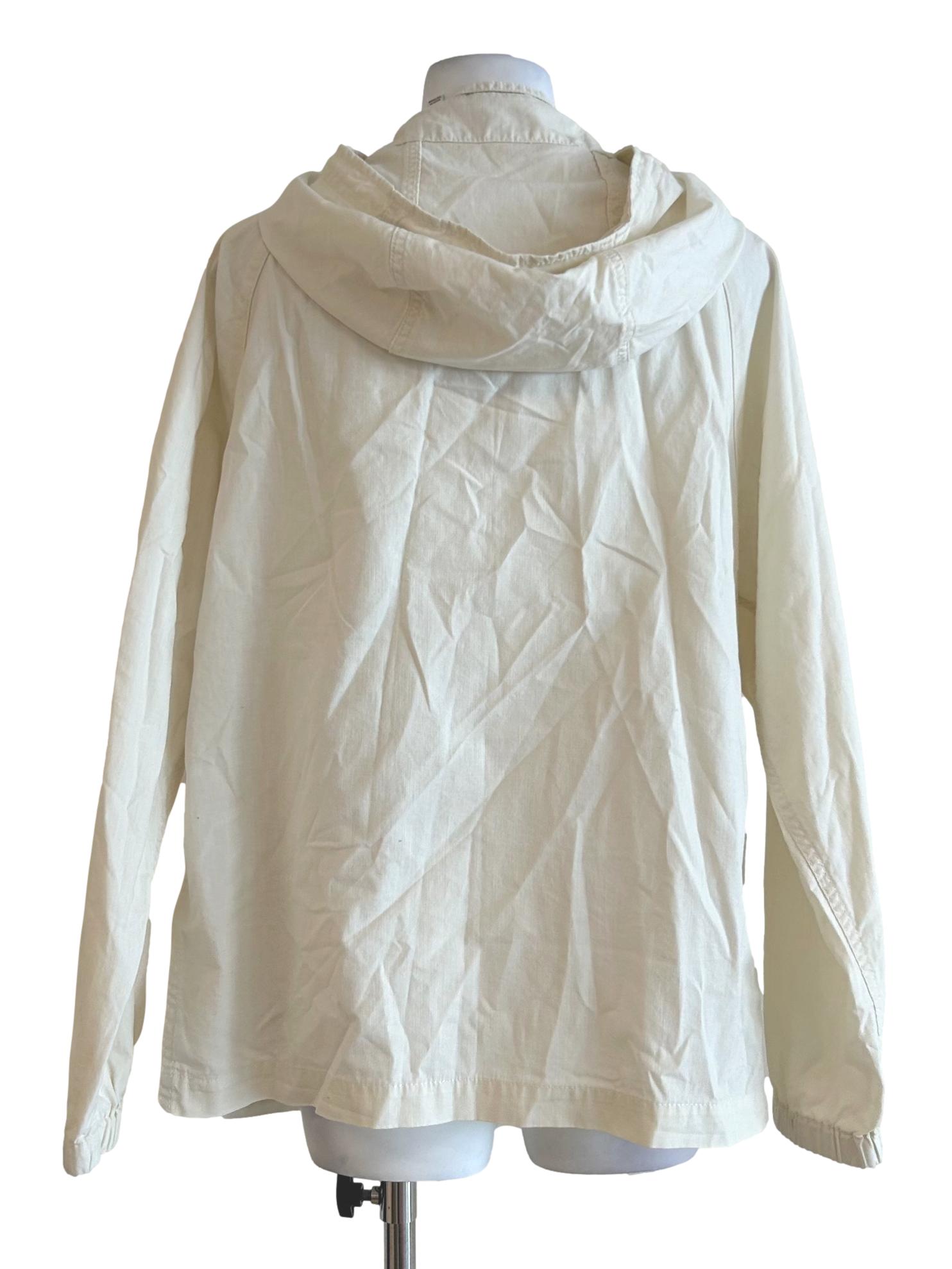 Ivory White Parka Jacket