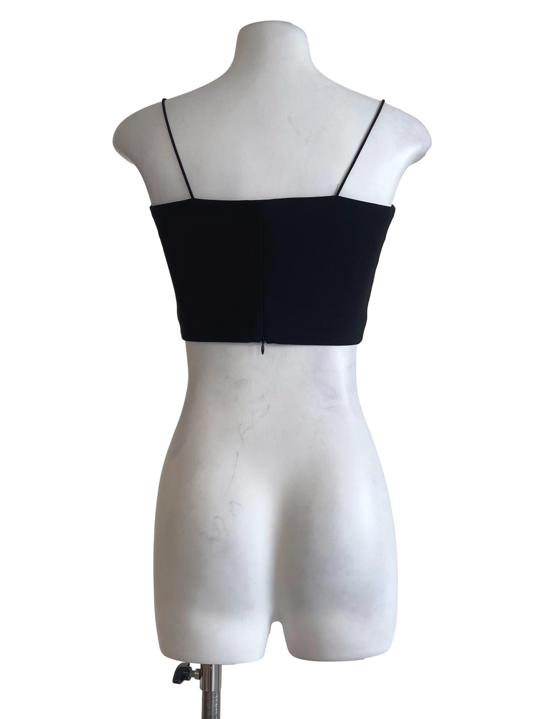 Black Zipped Tube