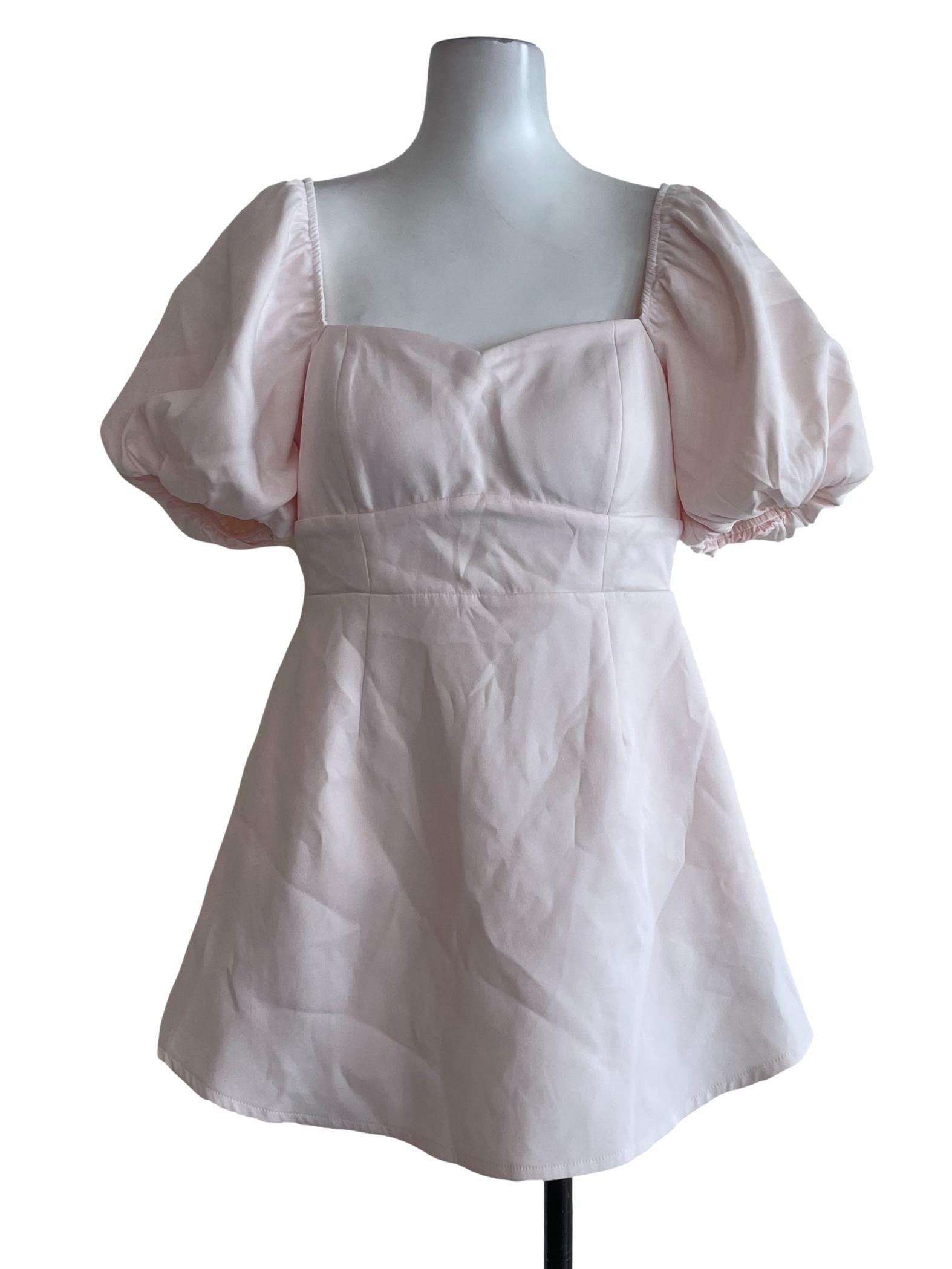 Light Pastel Pink Doll Dress