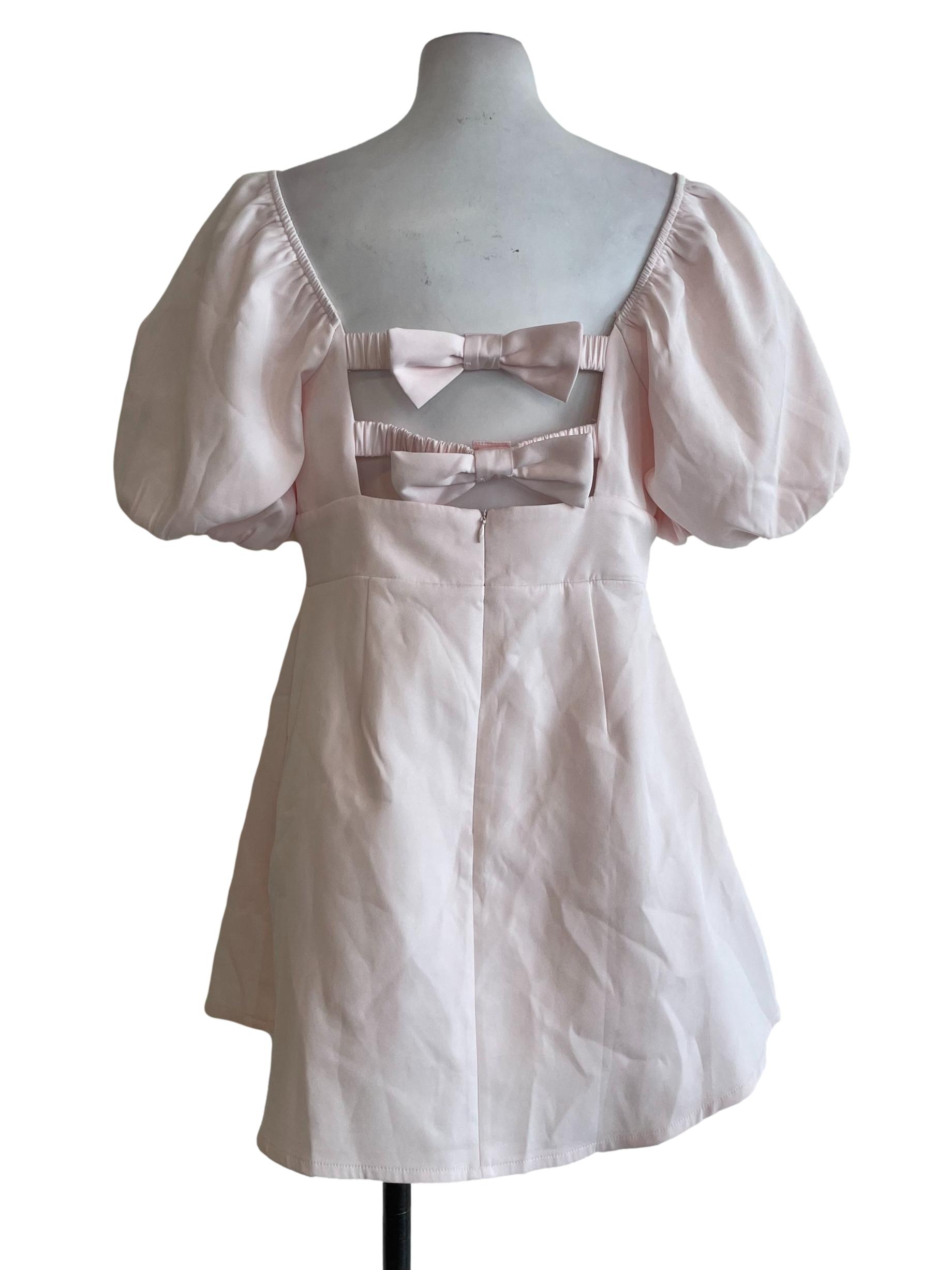 Light Pastel Pink Doll Dress