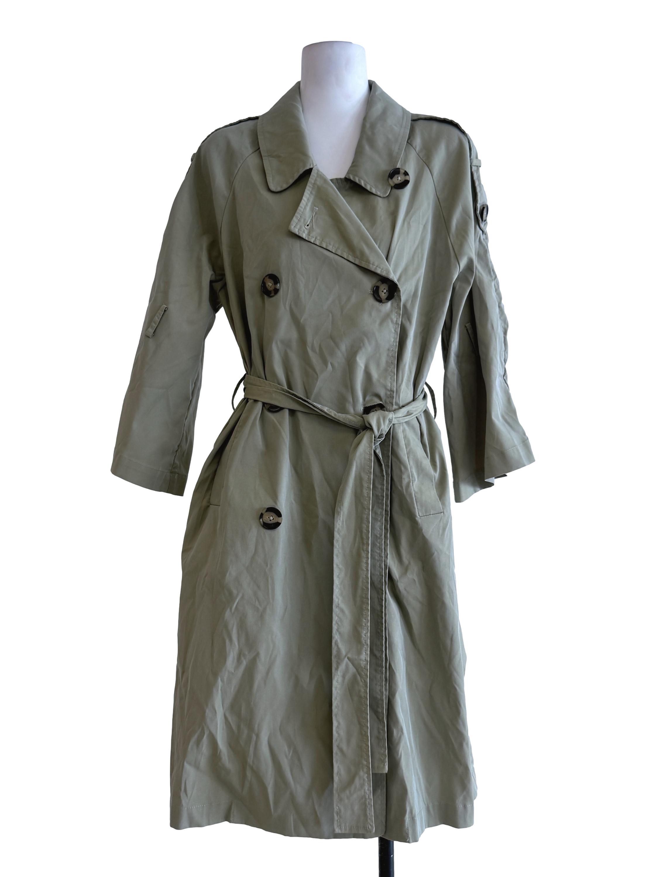 Olive Green Wrap Jacket