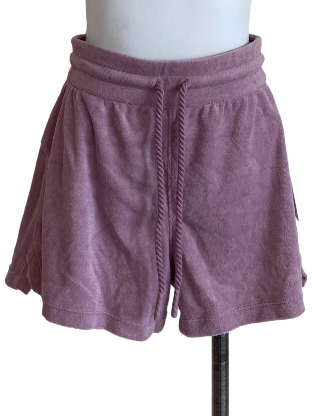 Heather Purple Relaxed Shorts
