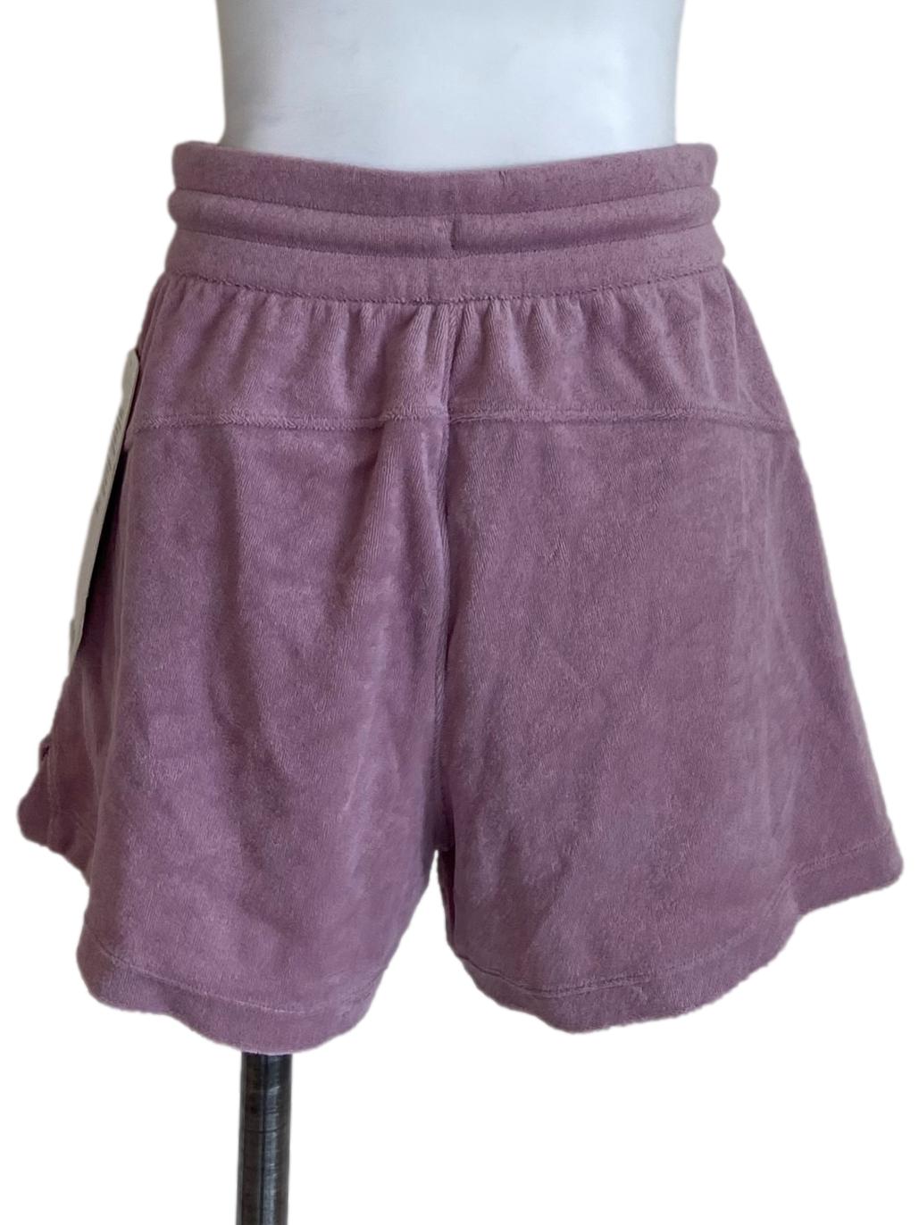 Heather Purple Relaxed Shorts