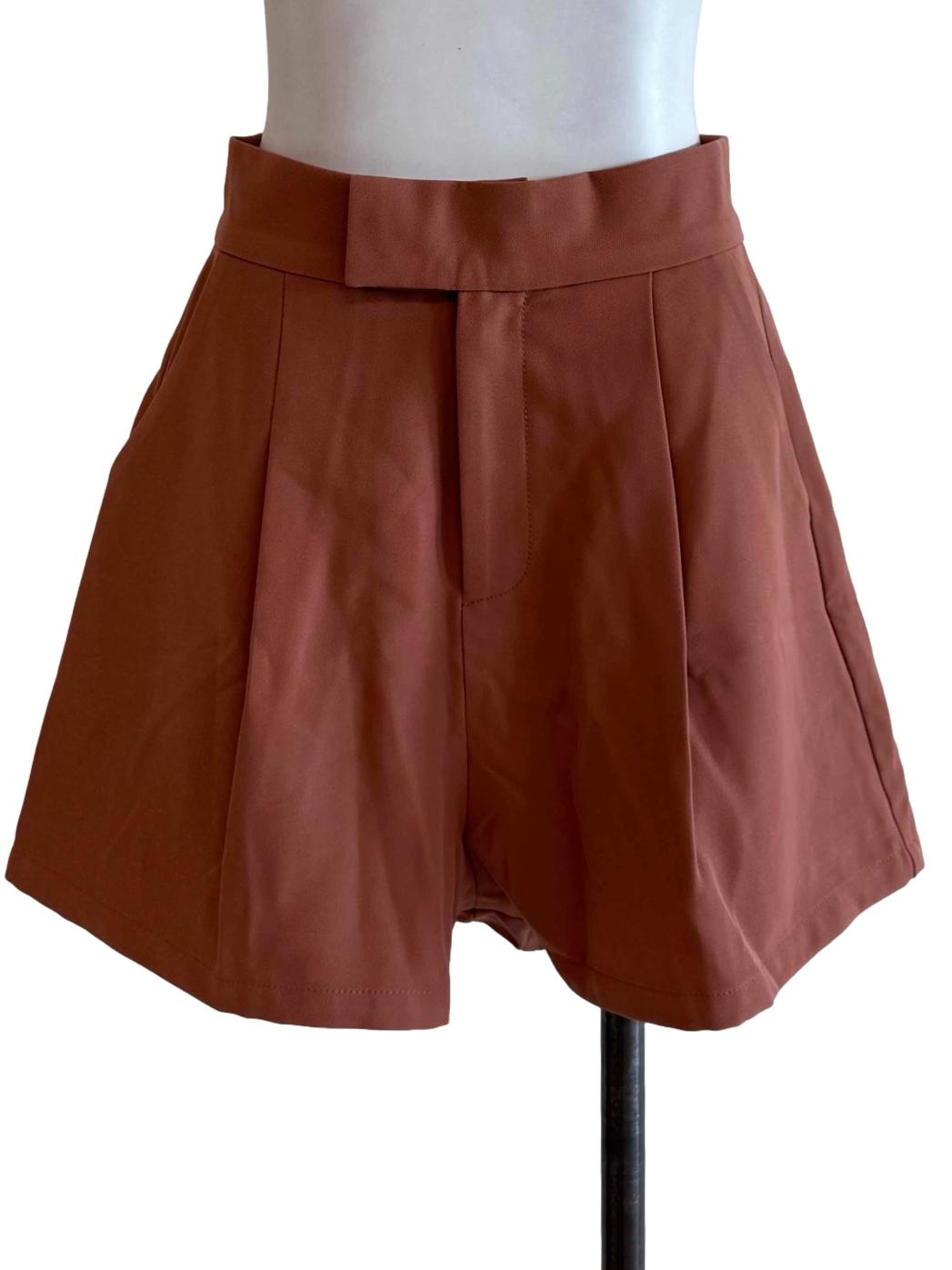 Brick Brown Short Pants