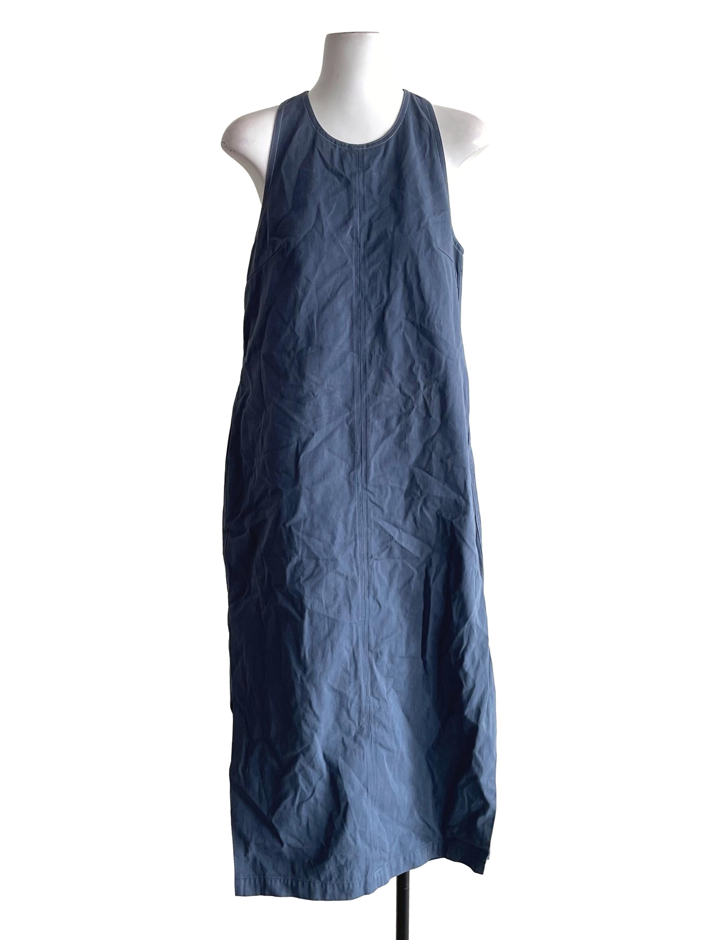 Contrast Stitch Maxi Dress OSN
