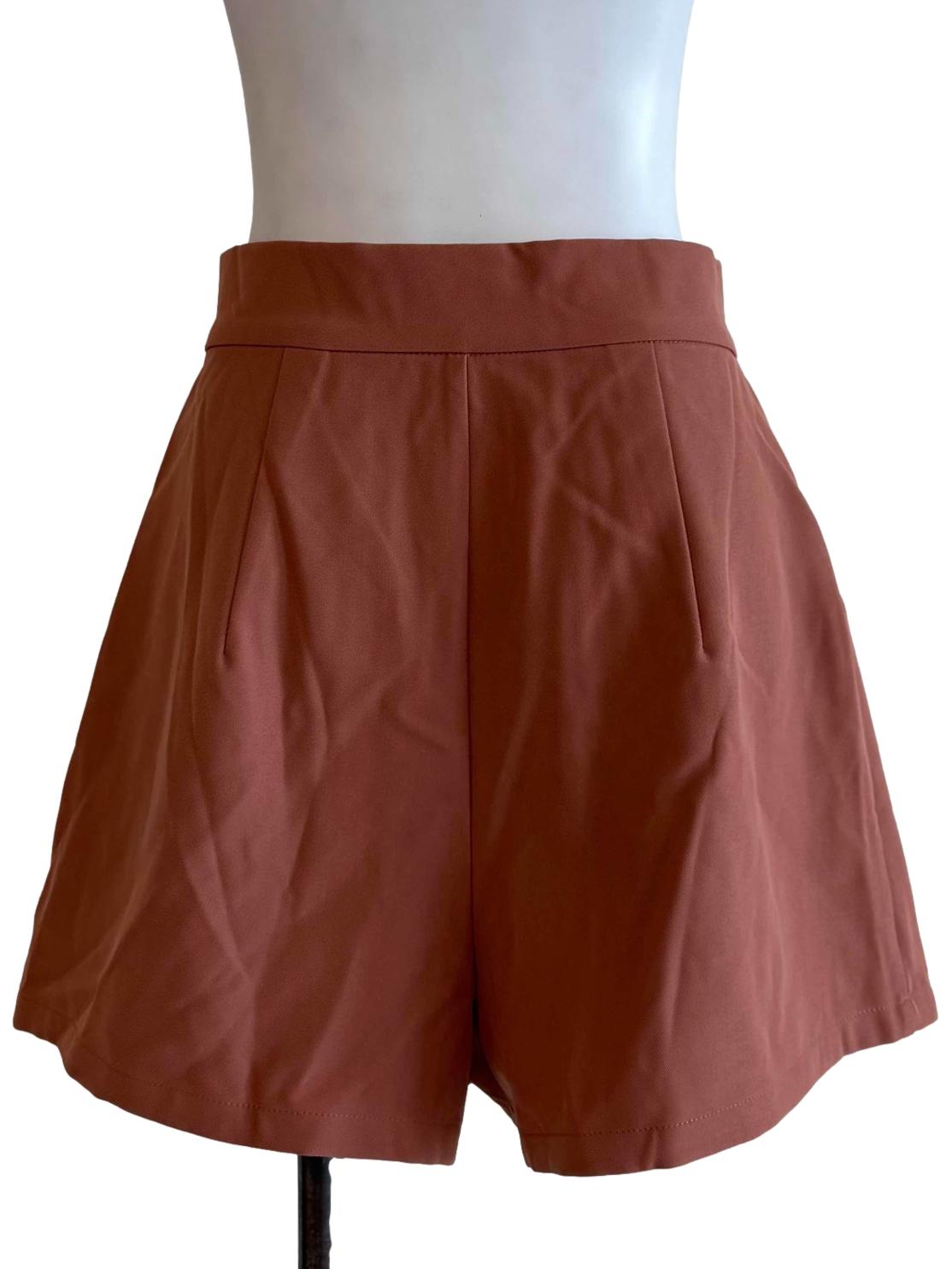 Brick Brown Short Pants