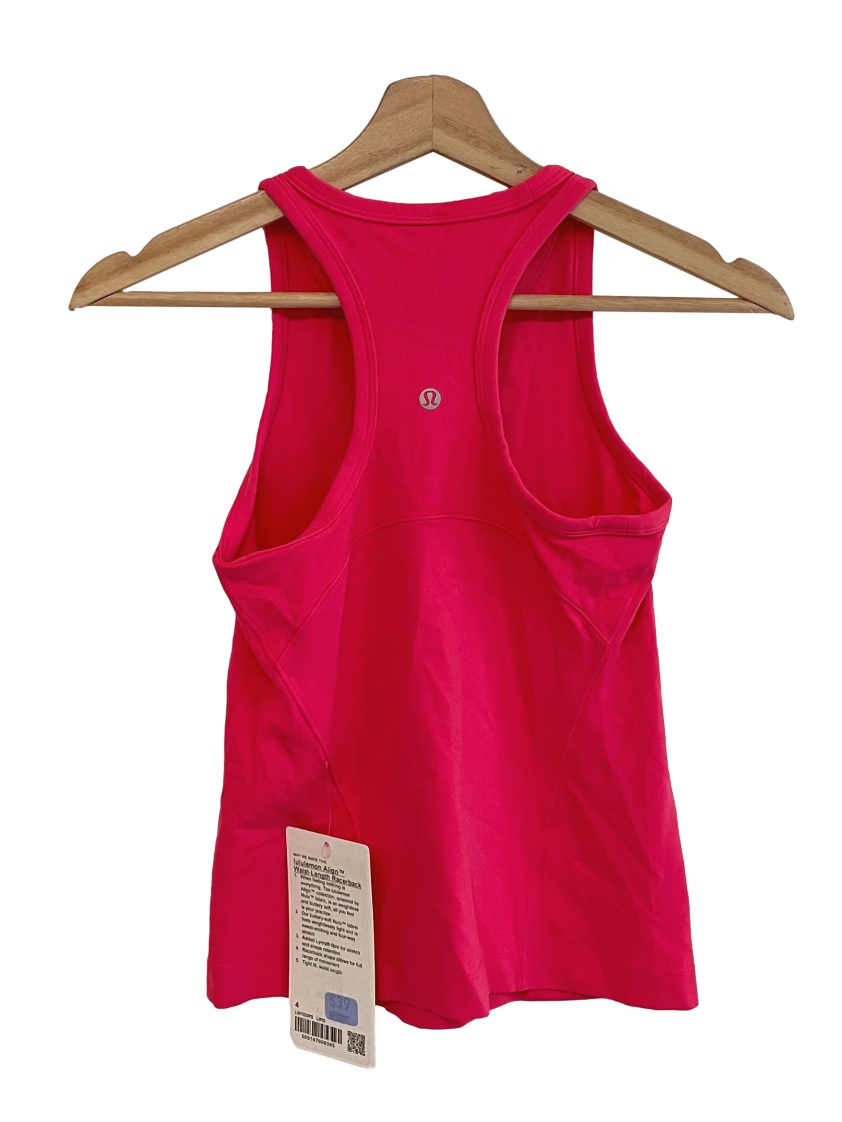 Hot Pink Slim Tank Top