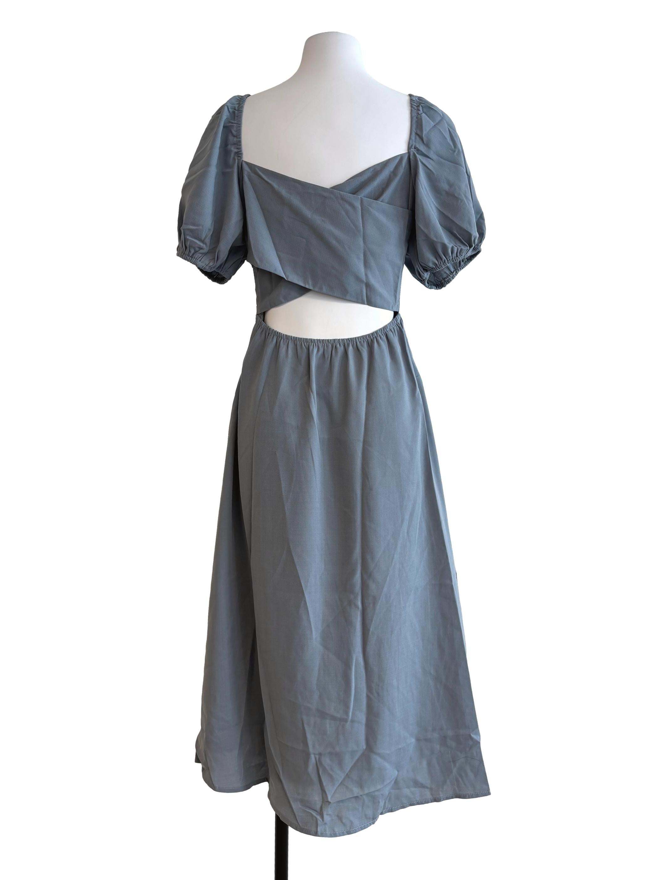 Stone Blue Princess Cut Dress
