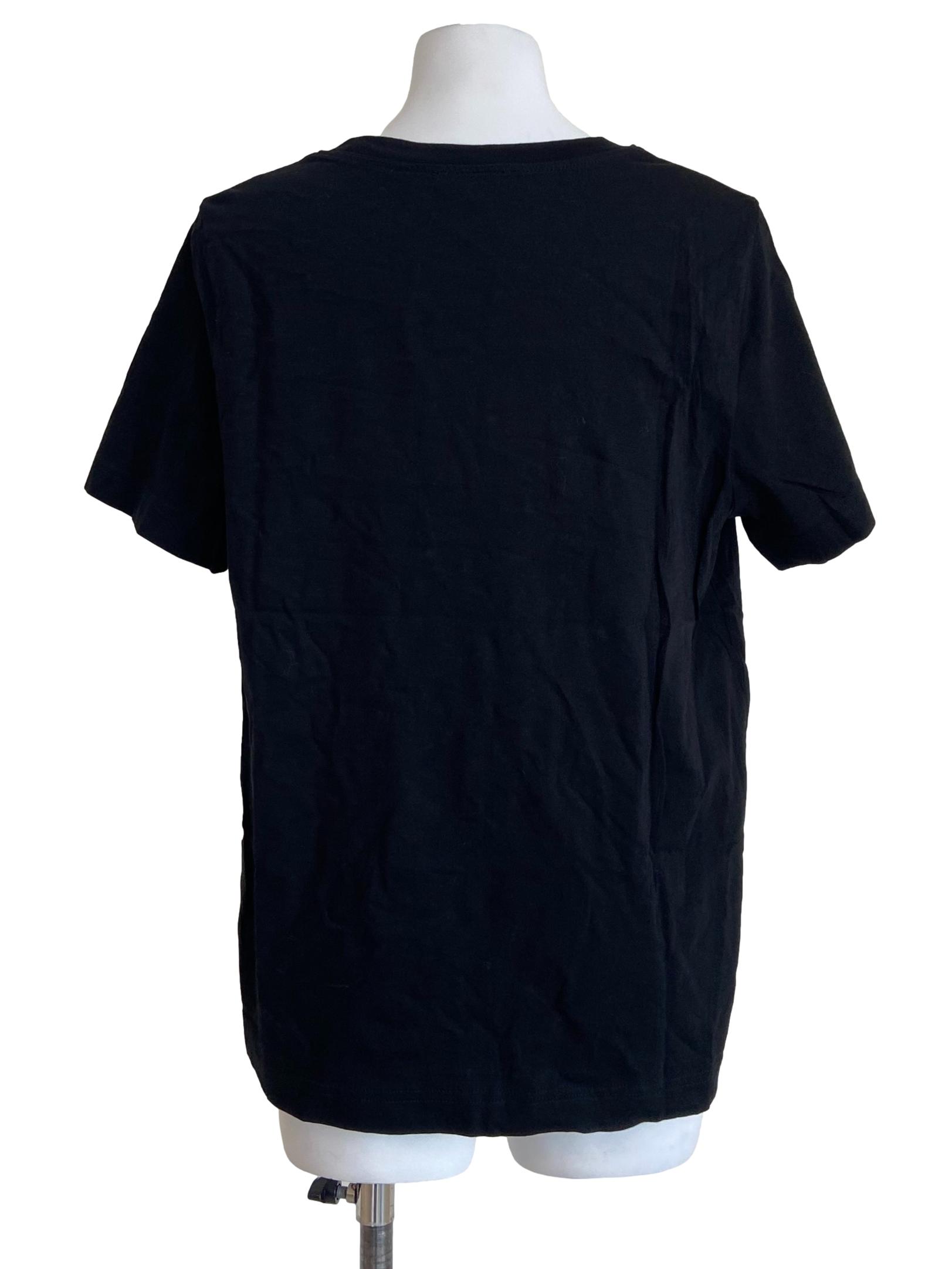 Black Regular Basic Tee