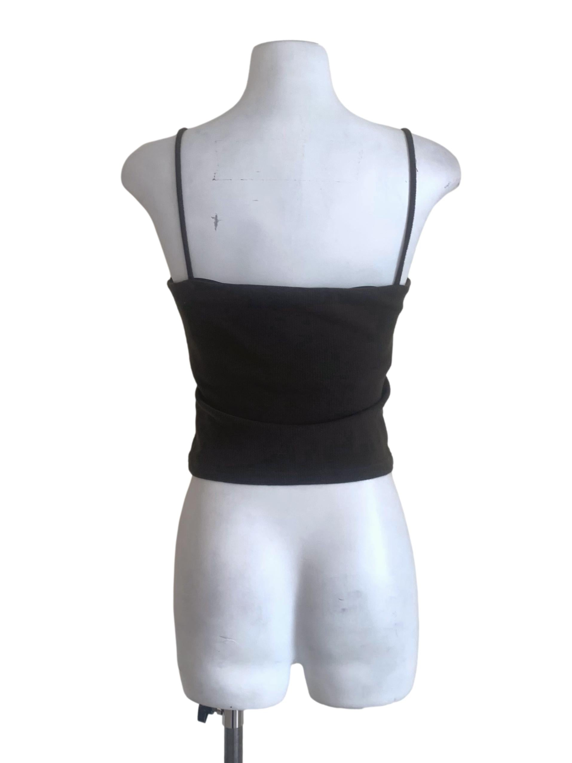 Moss Green Singlet Top
