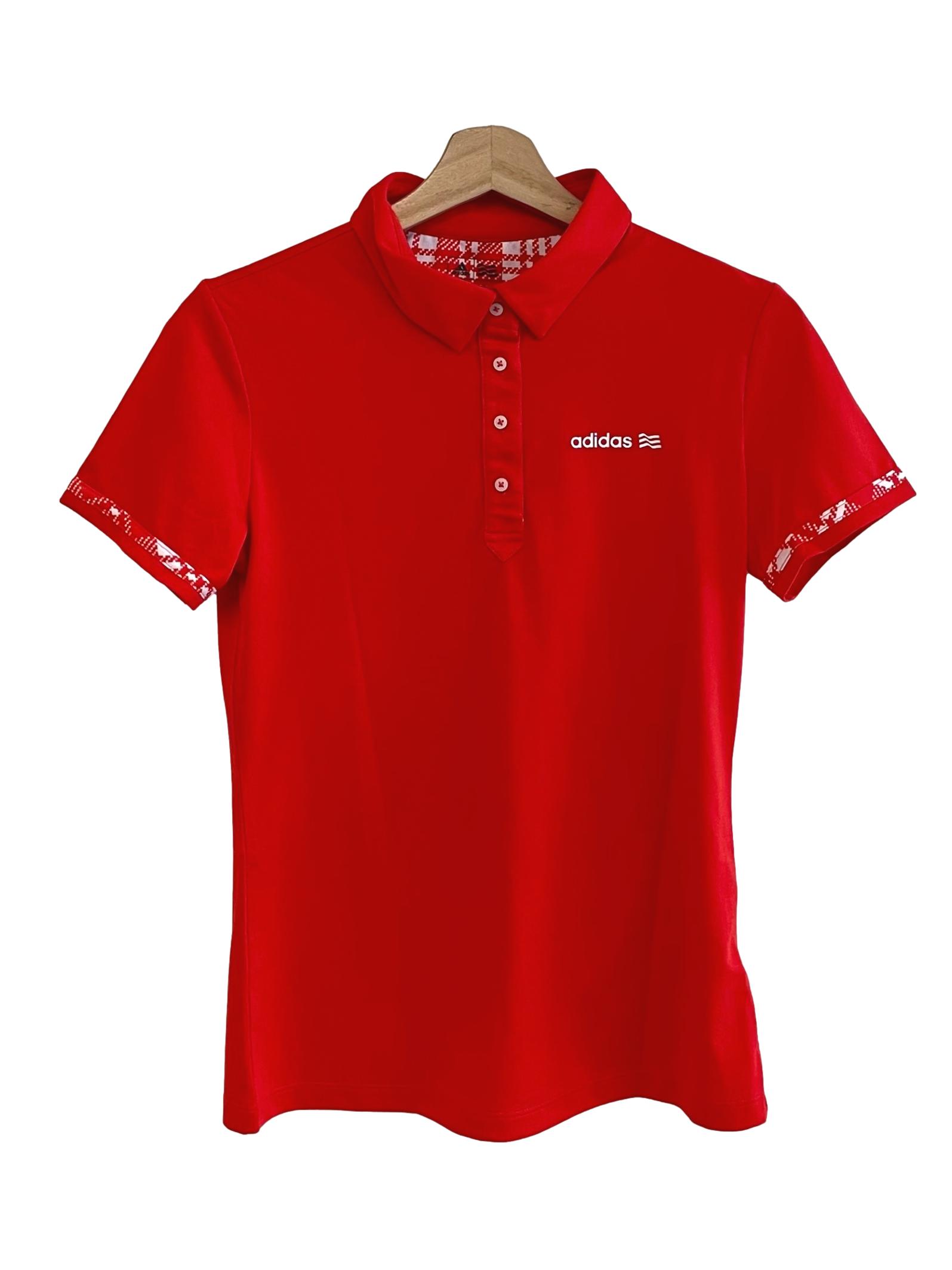 Candy Orange Logo Golf Polo