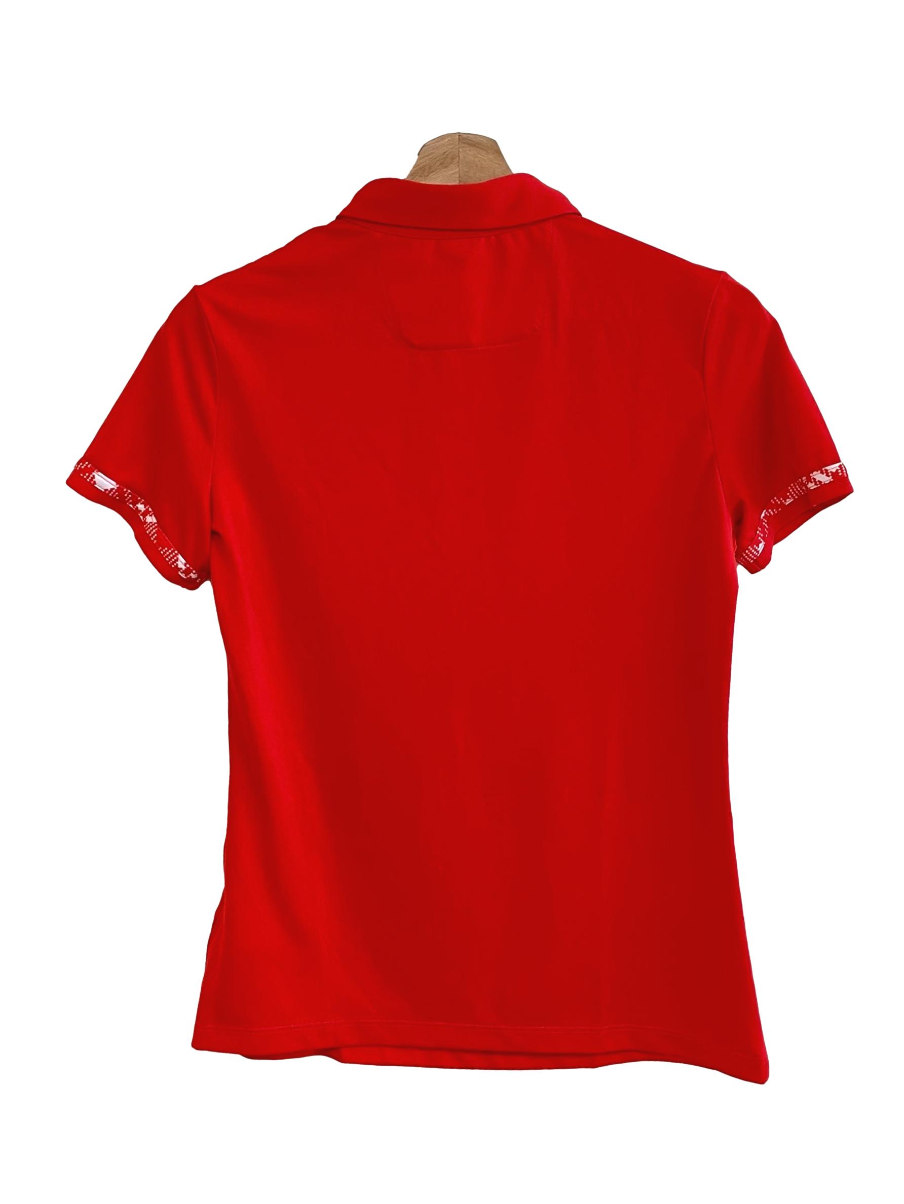 Candy Orange Logo Golf Polo