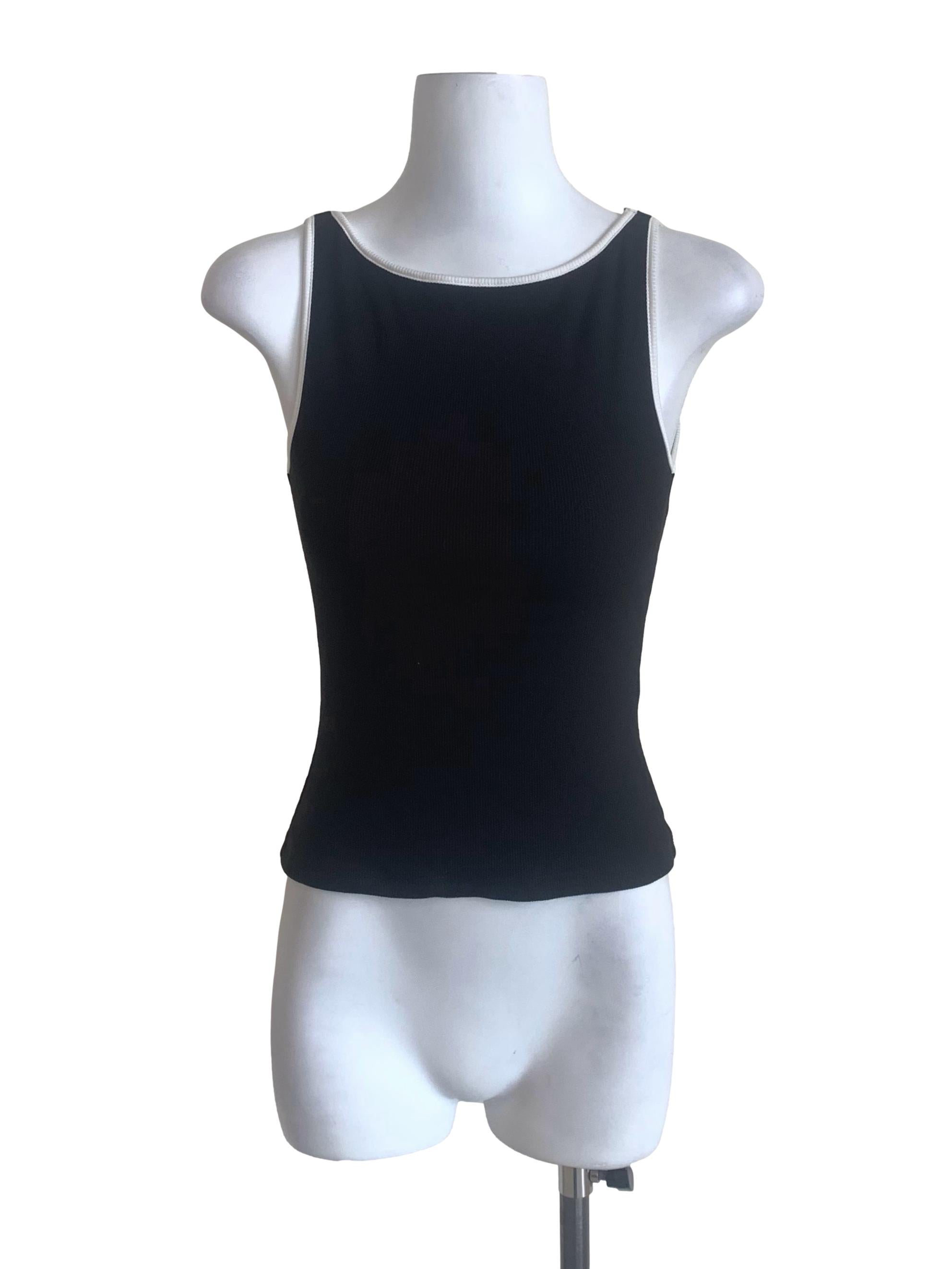 Crow Black Tank Top
