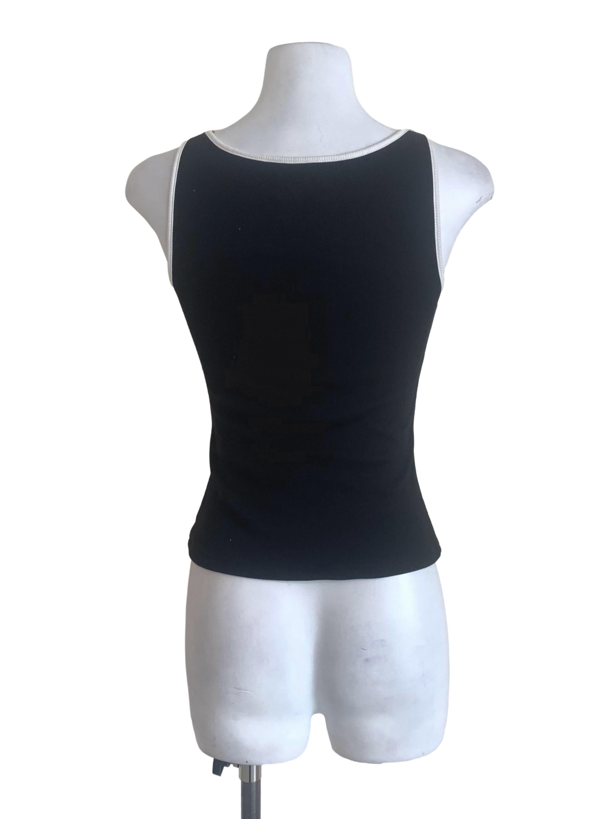 Crow Black Tank Top