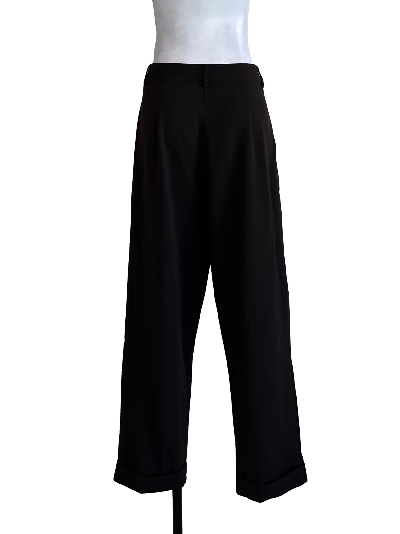 Dark Brown Formal Pants