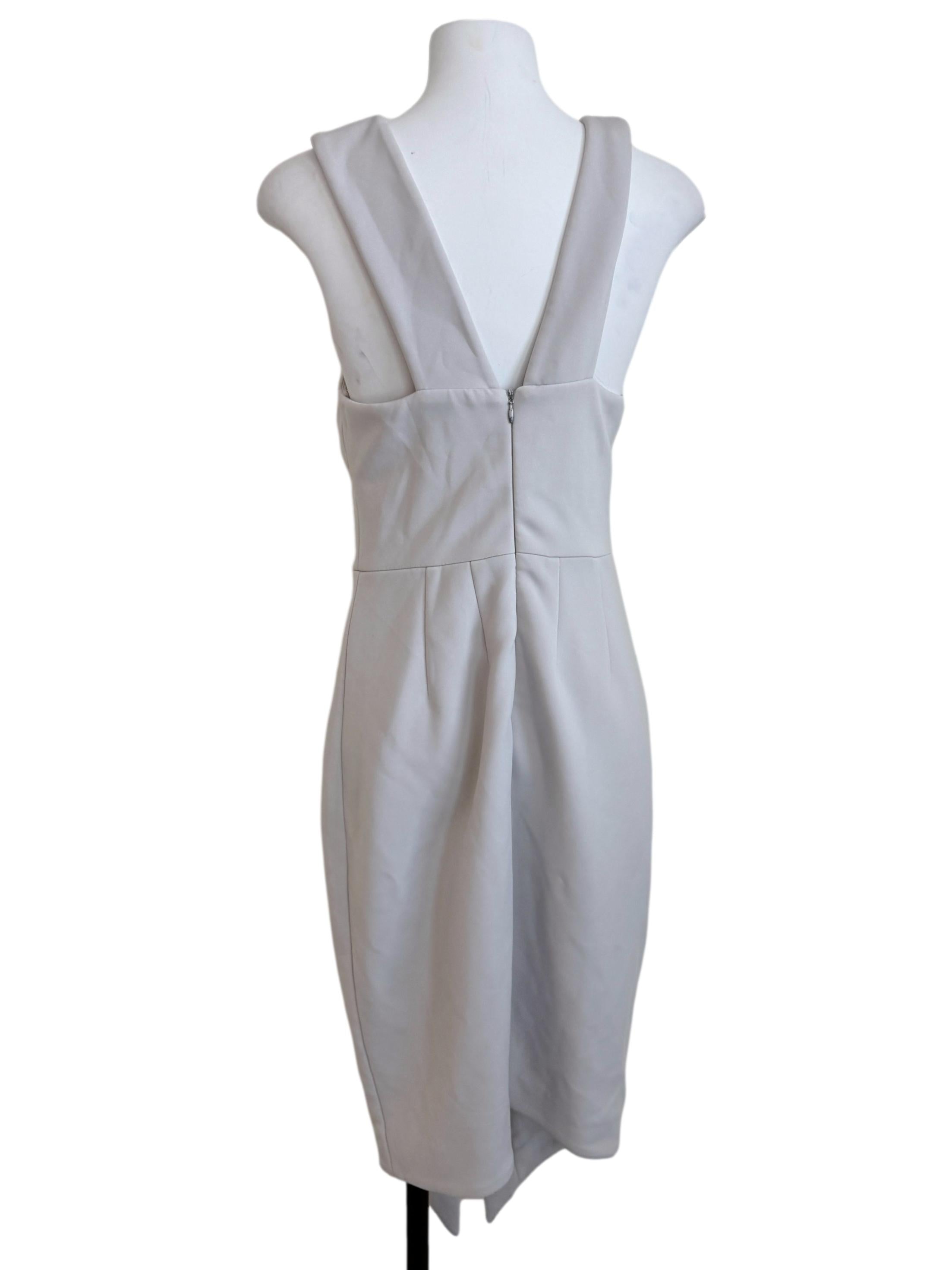Cloud Grey Sheath Dress