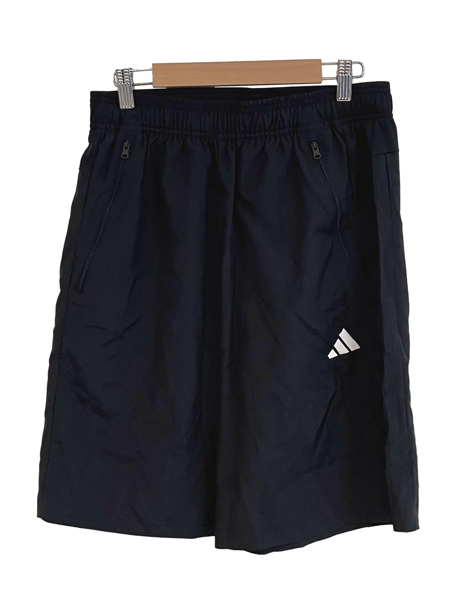 Black Logo Knee Shorts