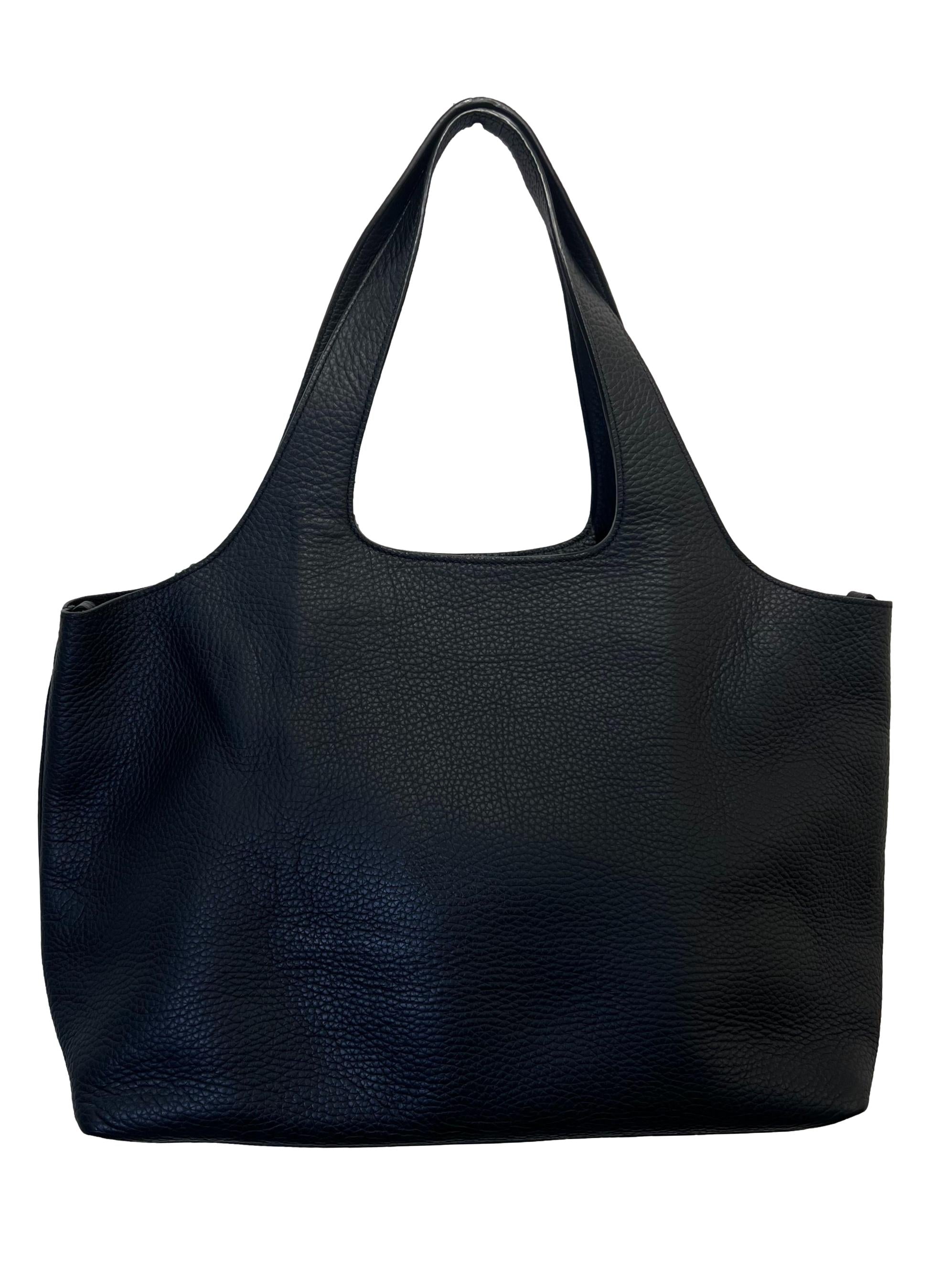 Black Leather Cuyana - System Zipper Tote With Laptop Sleeve Tote Bag CSN