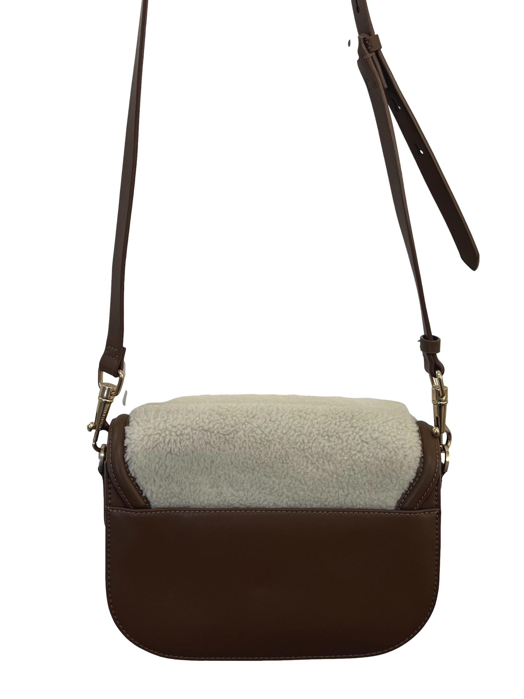 Brown Charles & Keith - Genevieve Metallic Accent Crossbody Bag Crossbody Bag CSN