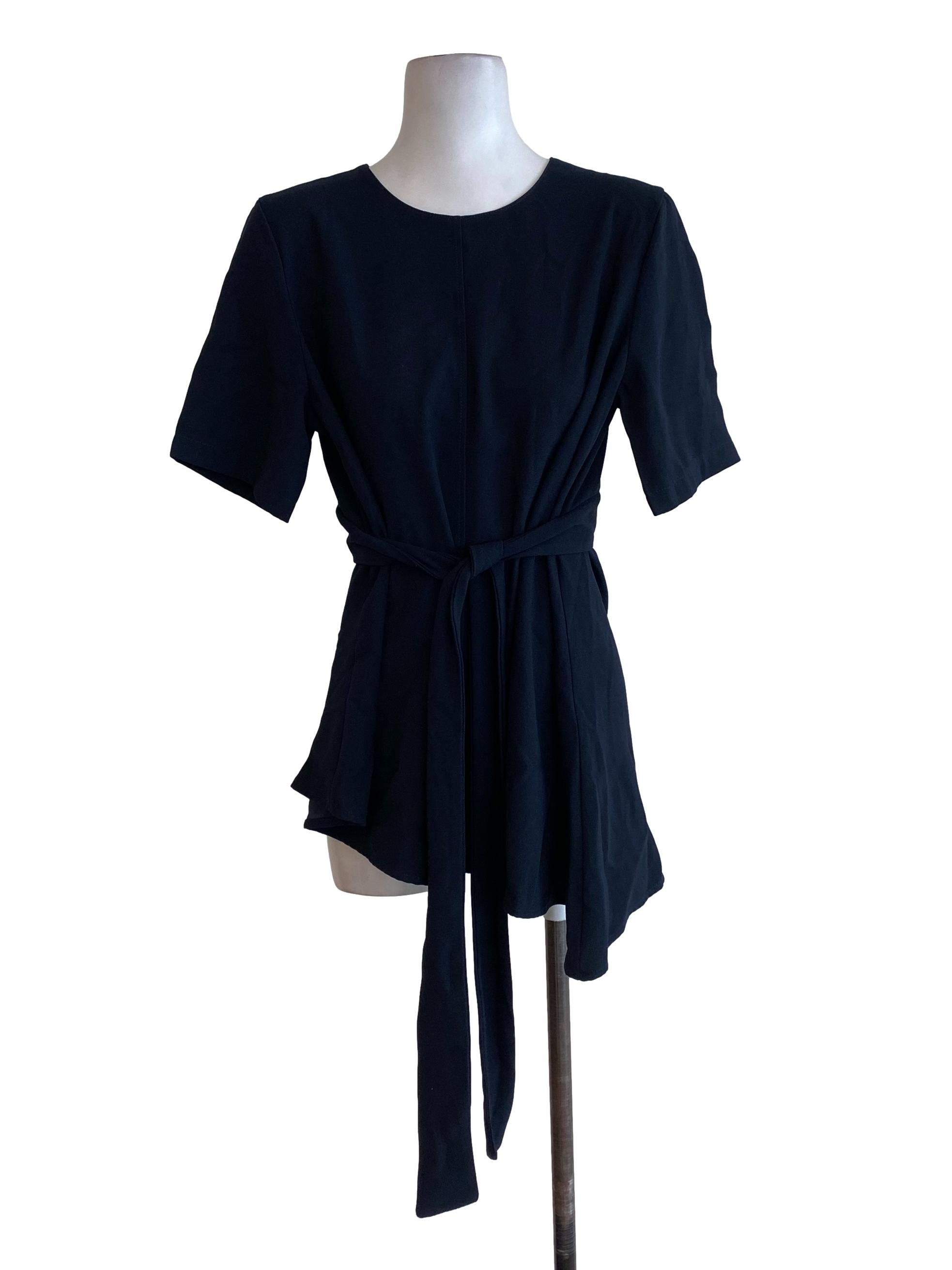 Blue Black Top TEM