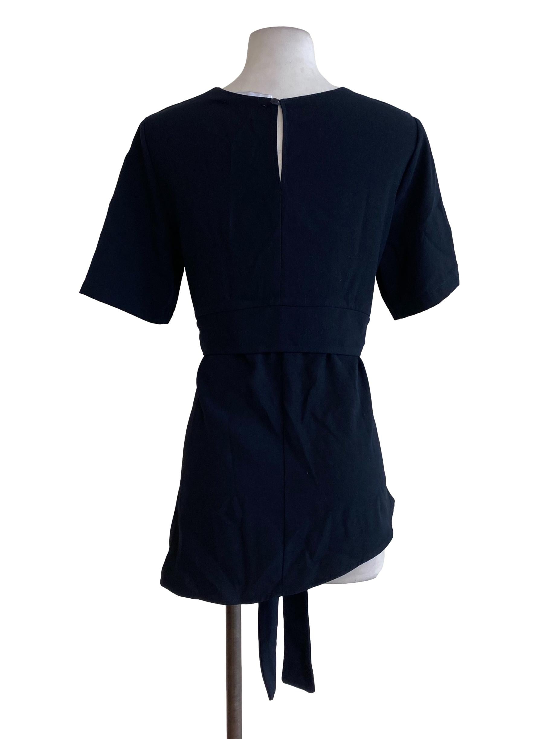 Blue Black Top TEM