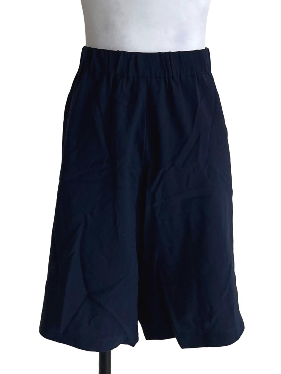 Navy Blue Plain Shorts