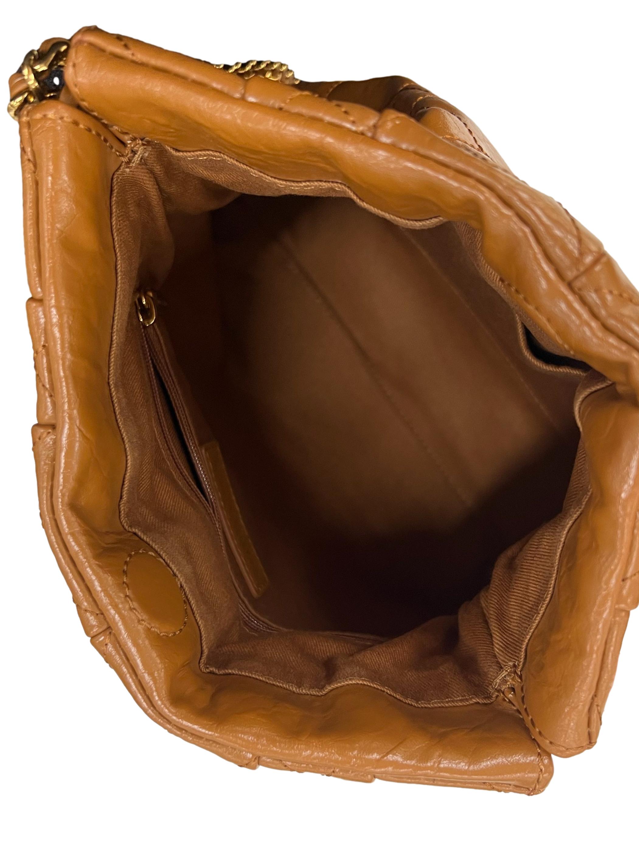 Brown Duo Chain Handle Shoulder Bag Shoulder Bag CSN
