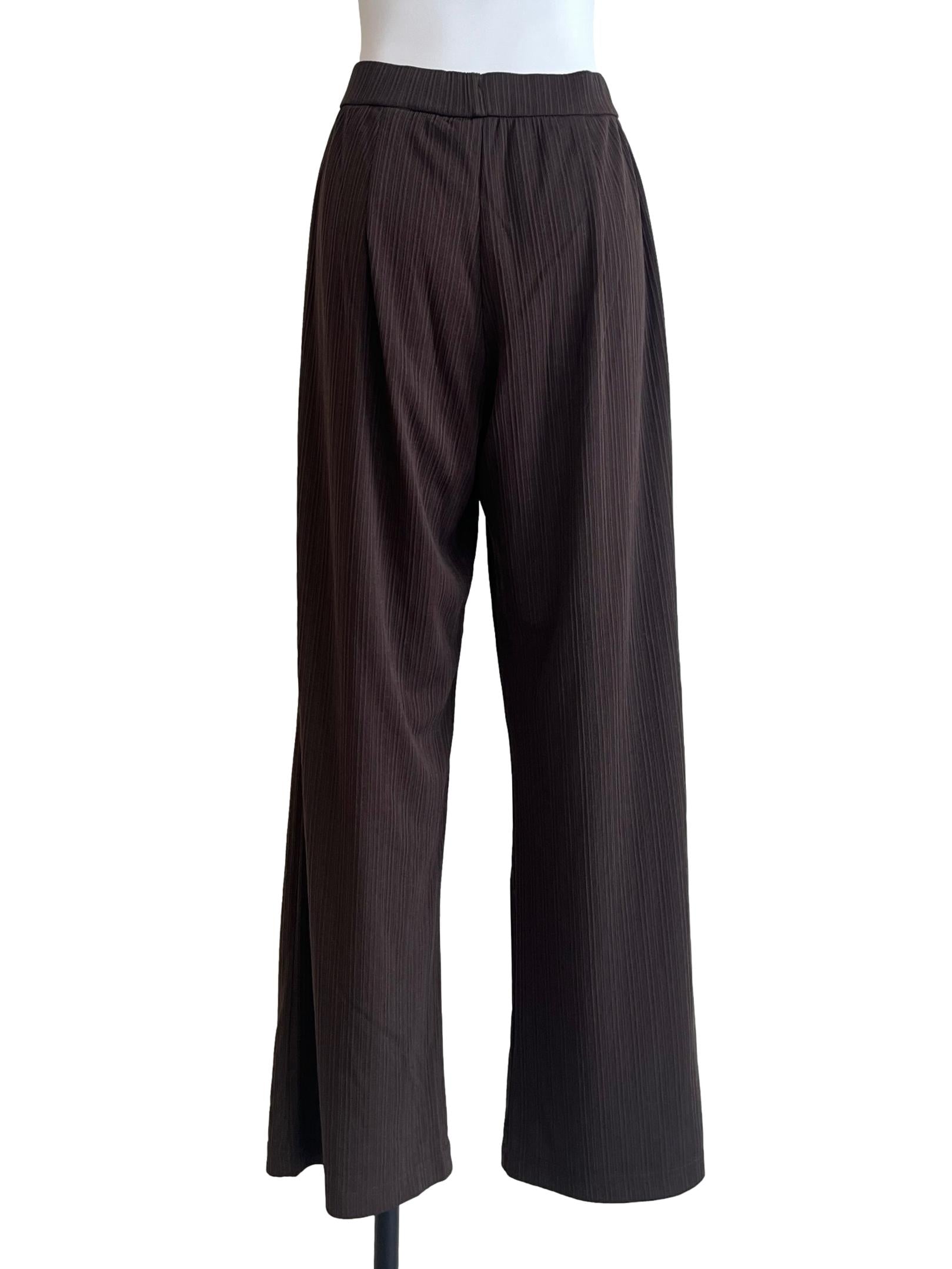 Penny Brown Wide Leg Pants