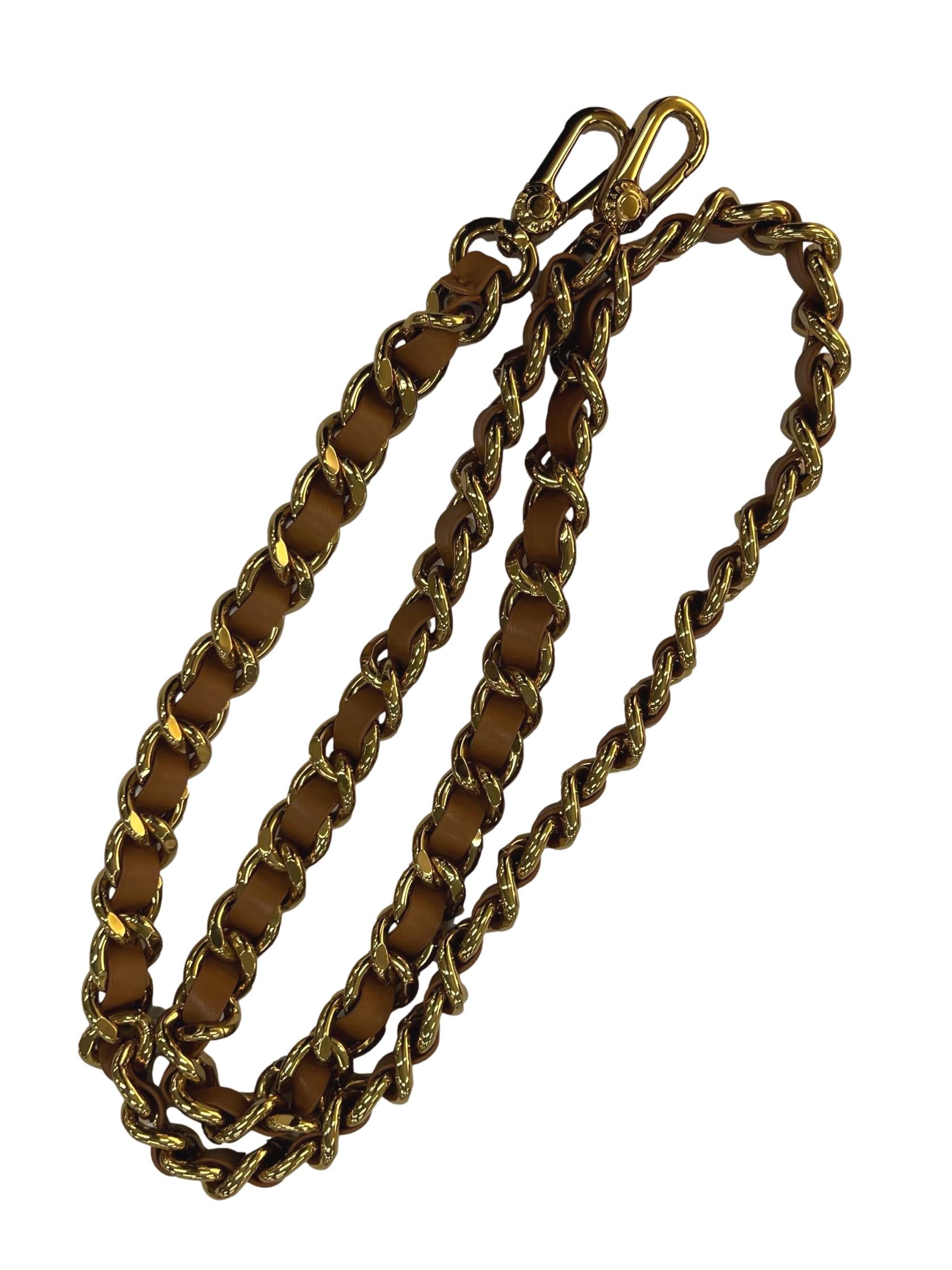 Brown Duo Chain Handle Shoulder Bag Shoulder Bag CSN